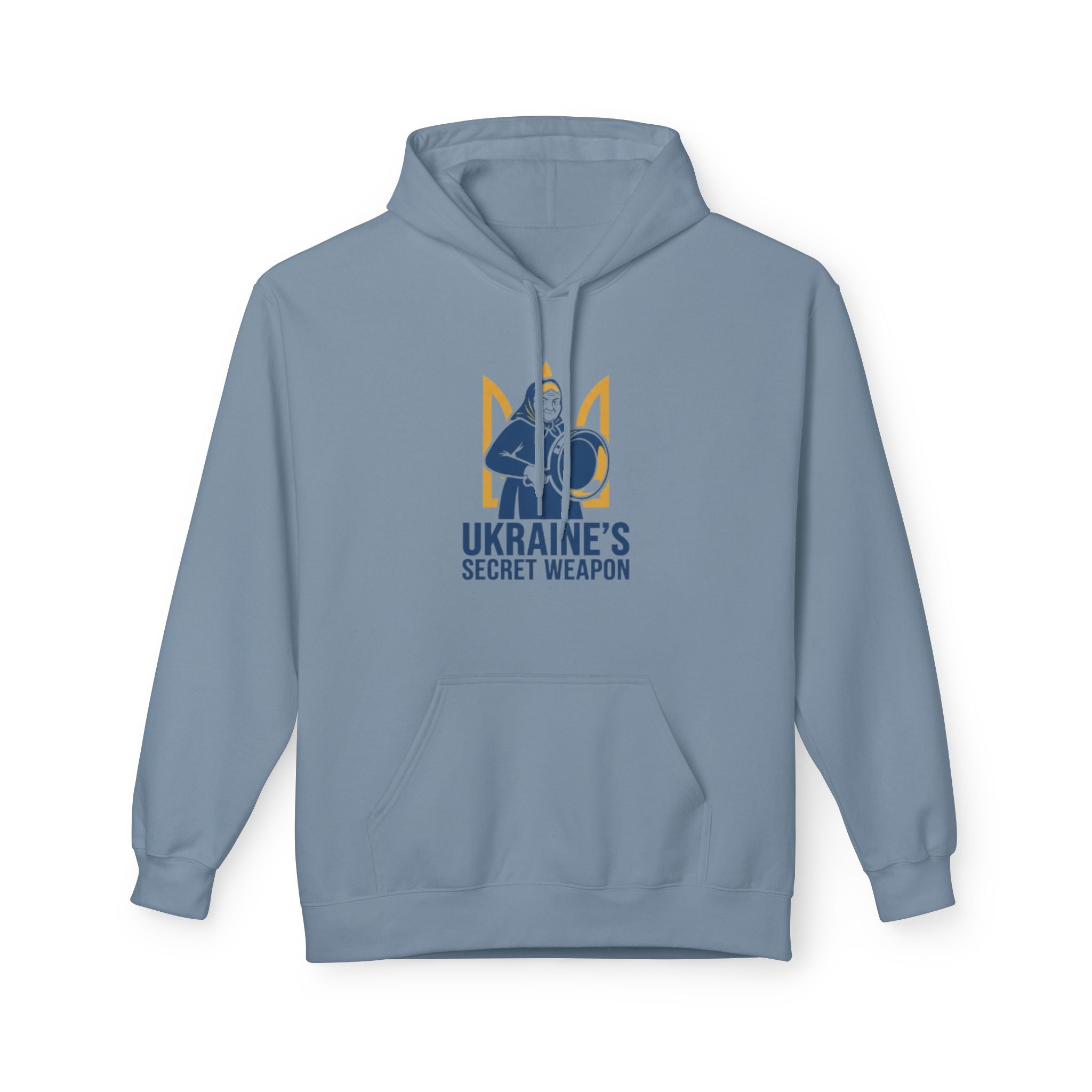 Hoodie — "Ukraine's Secret Weapon" Trident Design