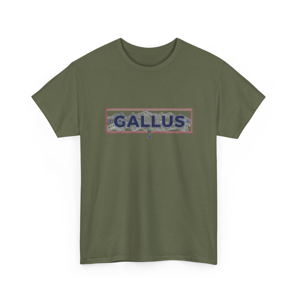 Portugal Map T-Shirt — Gallus Logo Travel Tee