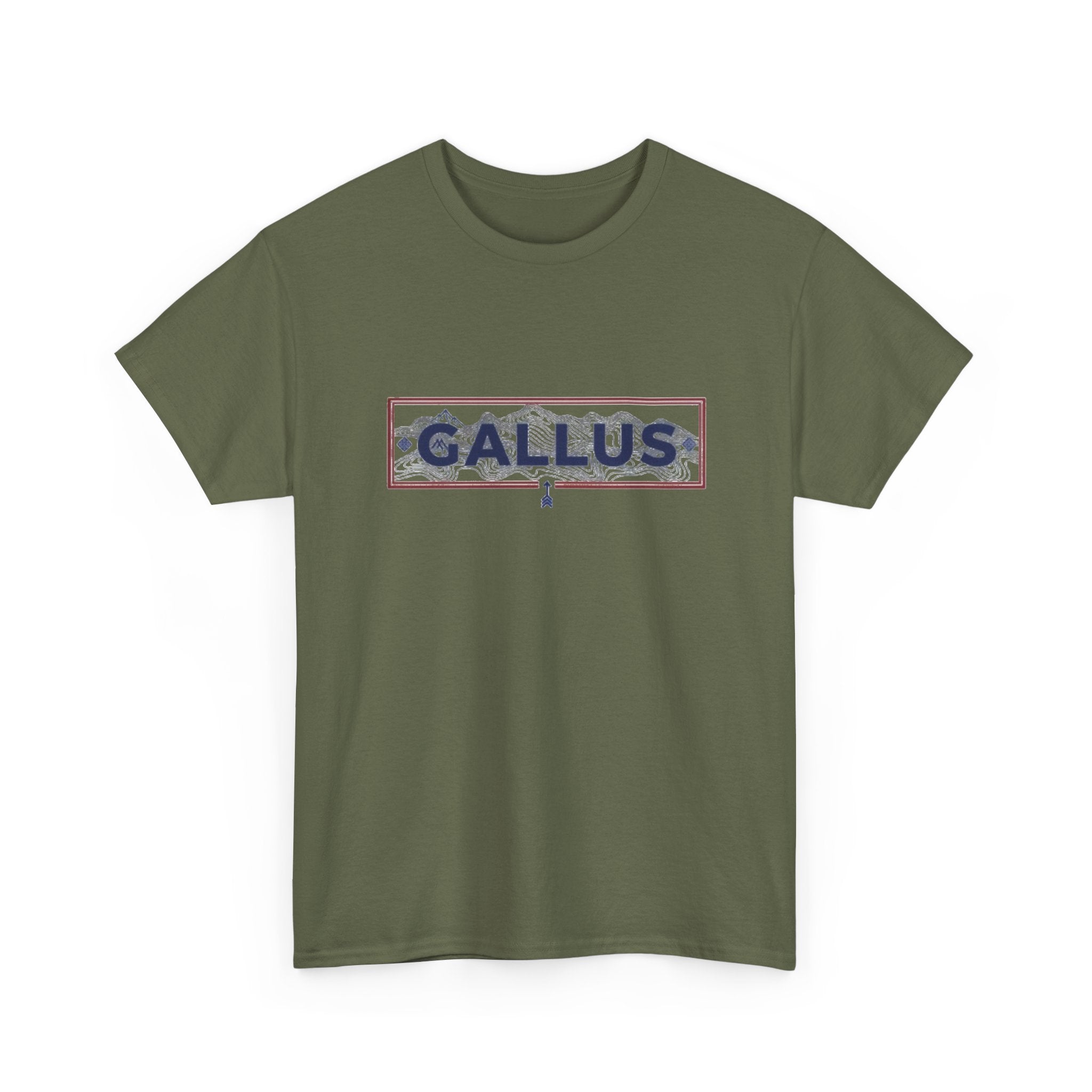 Portugal Map T-Shirt — Gallus Logo Travel Tee