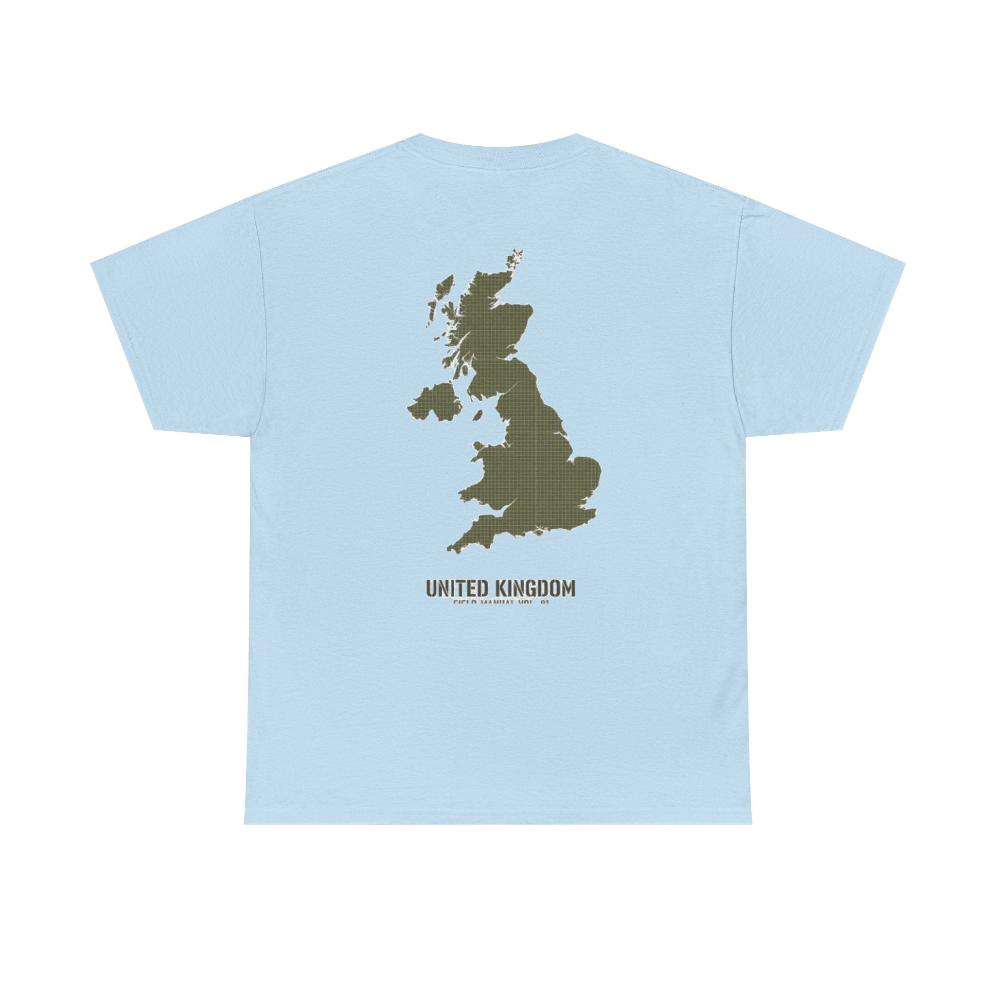 United Kingdom Map T-Shirt — Minimal UK Outline Tee