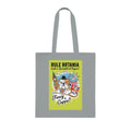 British Bulldog Tote Bag – "Fancy a Cuppa?" Cotton Grocery & Market Bag