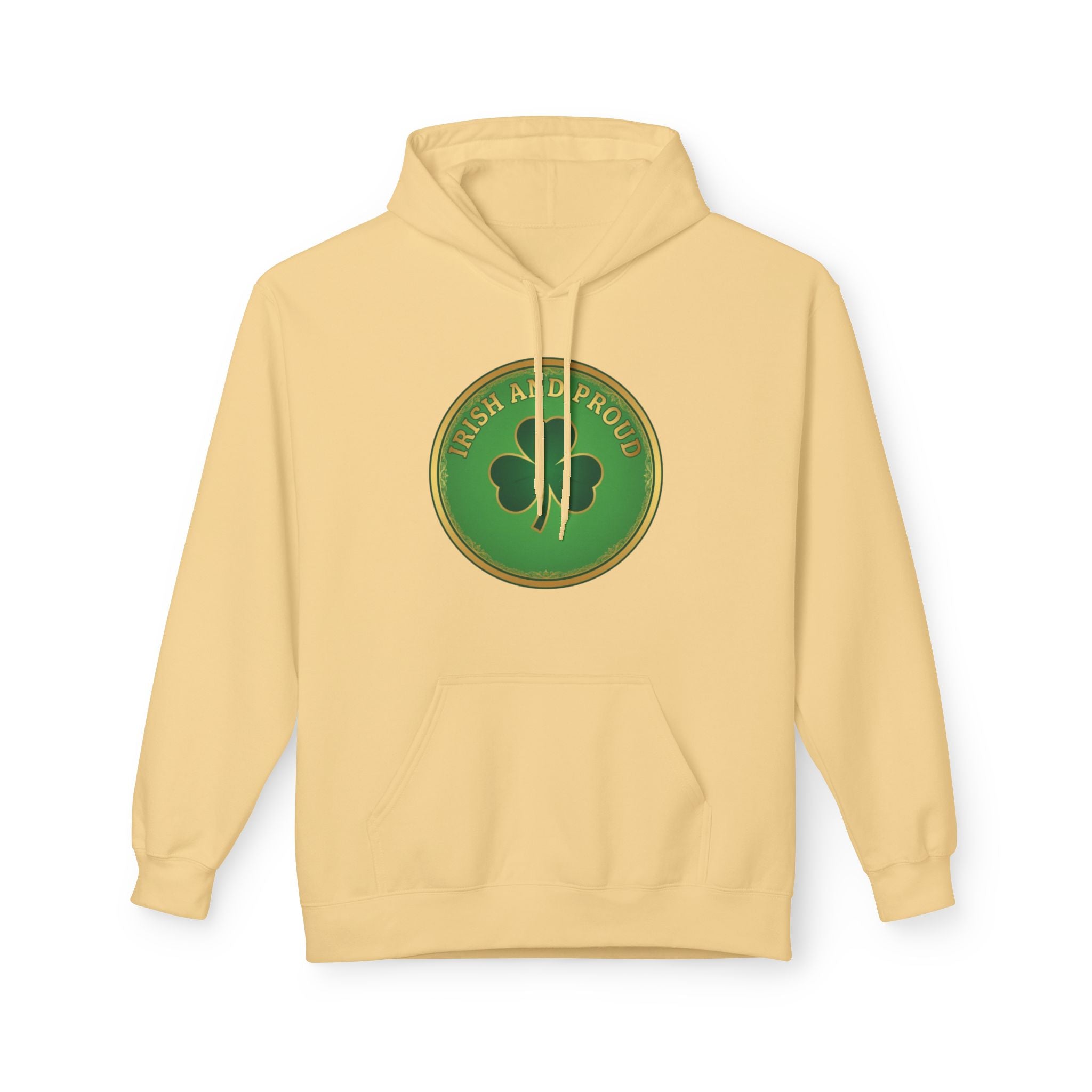 Lucky & Proud Shamrock Hoodie — Irish Pride St. Patrick’s Day Sweatshirt
