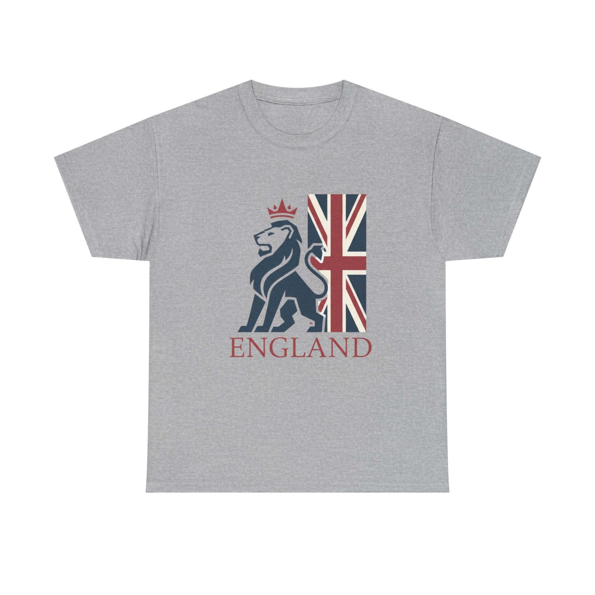 England Lion Flag T-Shirt — British Pride Graphic Tee