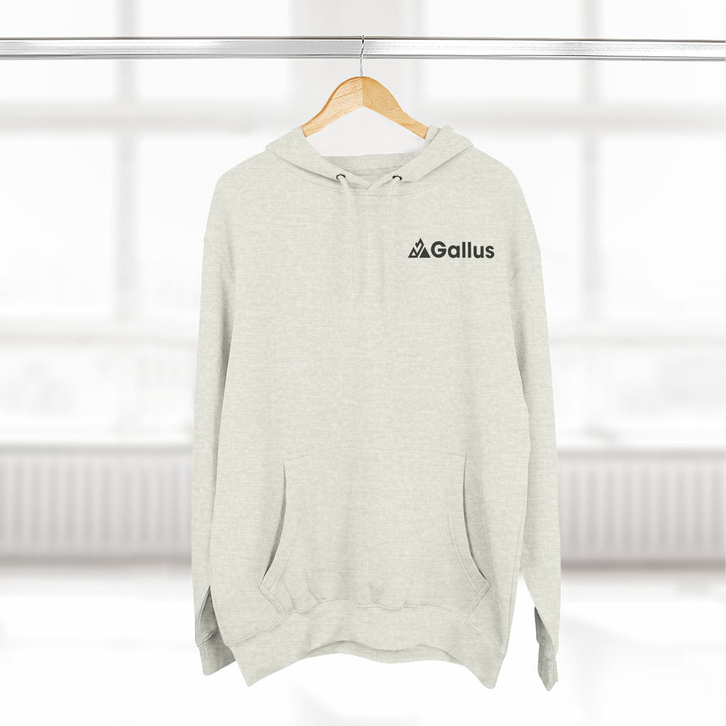 Gallus Mountain Biking Hoodie — Forest Trail MTB Graphic Pullover