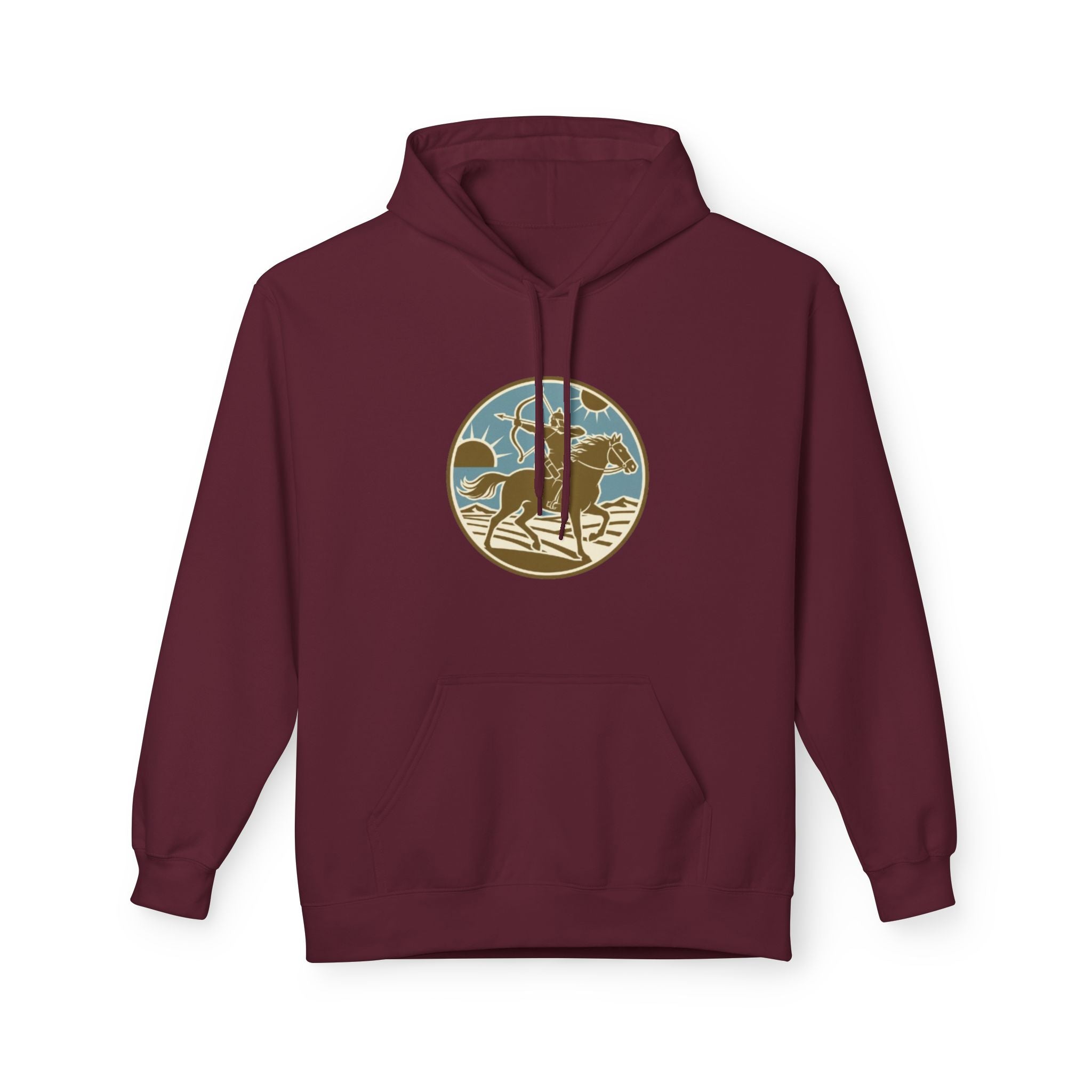 Surf Sunset Hoodie — Coastal Palm Beach Surfing Graphic Hoodie