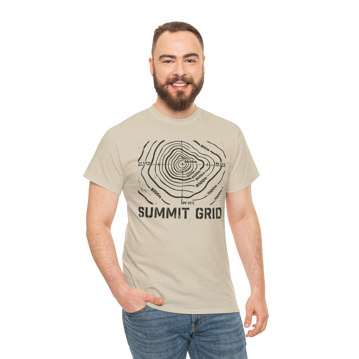 Alpine Operations Topographic T-Shirt — Summit Grid Tee — product image 4