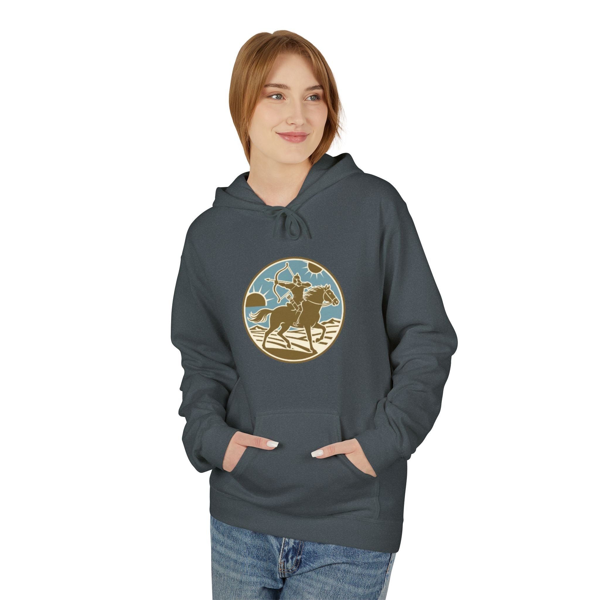 Surf Sunset Hoodie — Coastal Palm Beach Surfing Graphic Hoodie