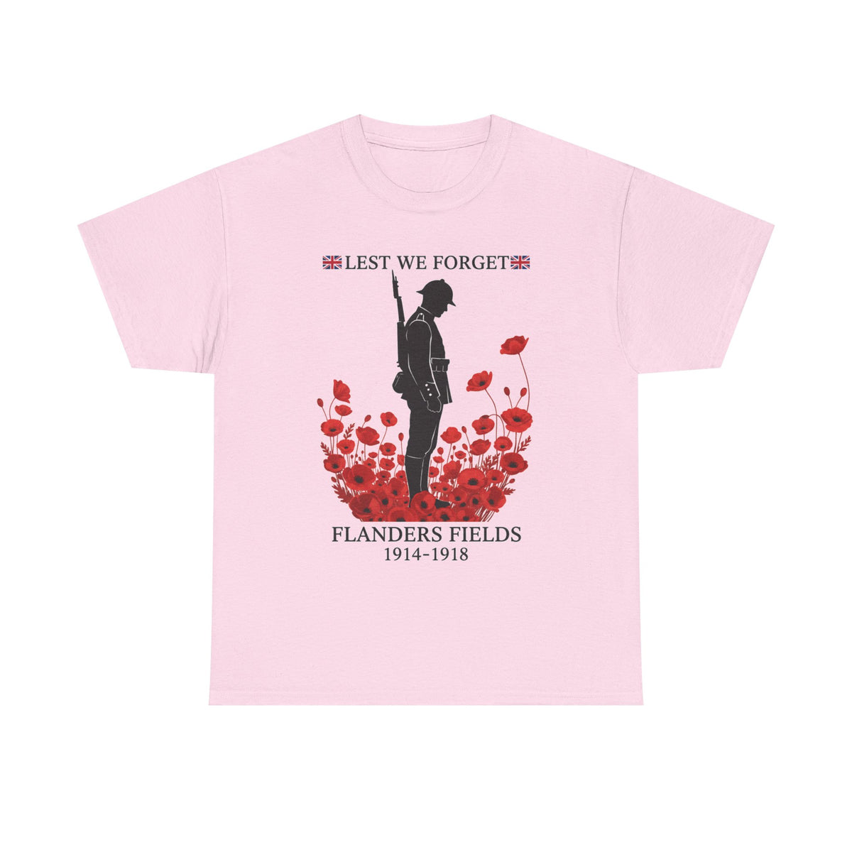Flanders Fields 1914–1918 T-Shirt — WW1 Remembrance Tee — product image 11