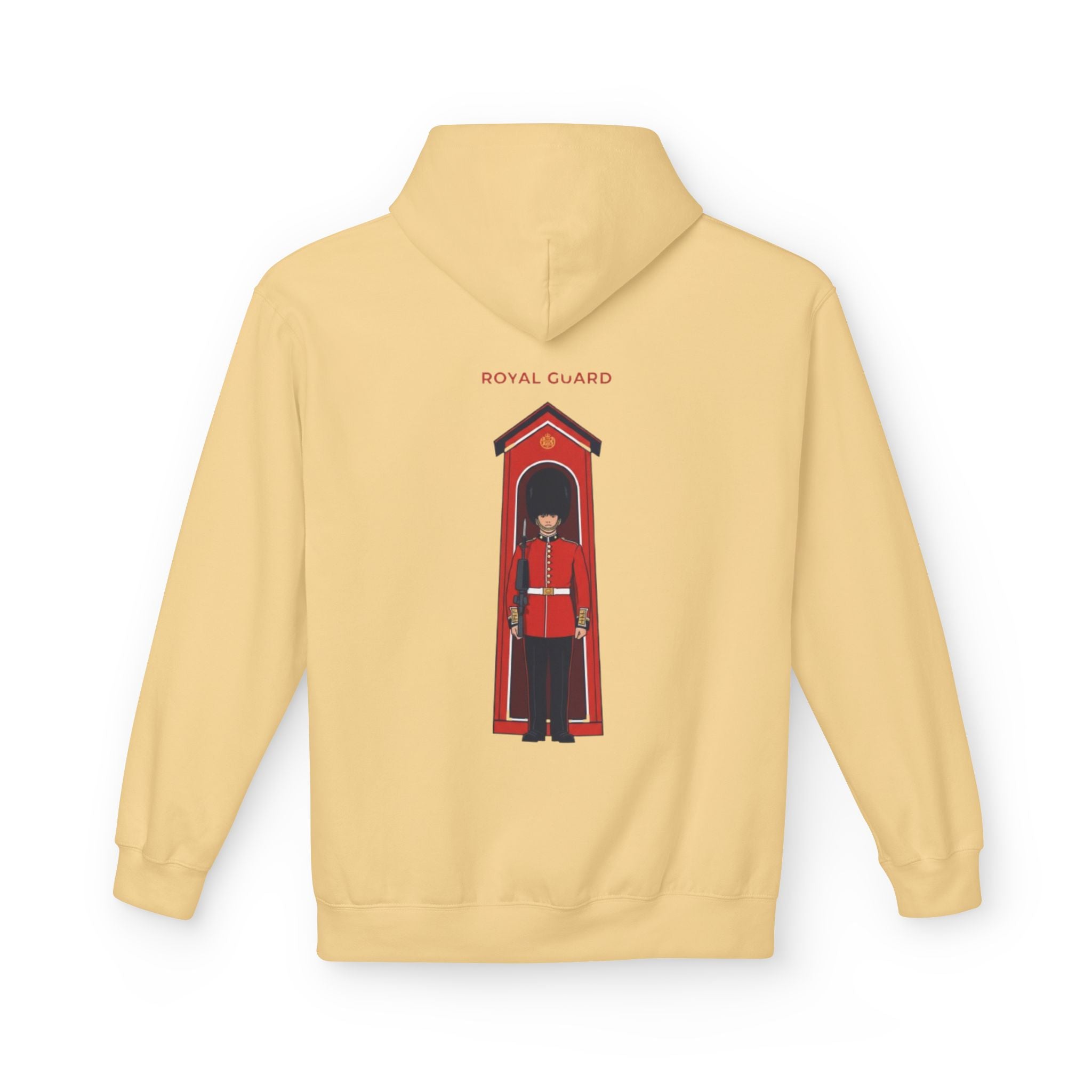Royal Guard Illustration Hoodie — British Soldier Graphic Hoodie
