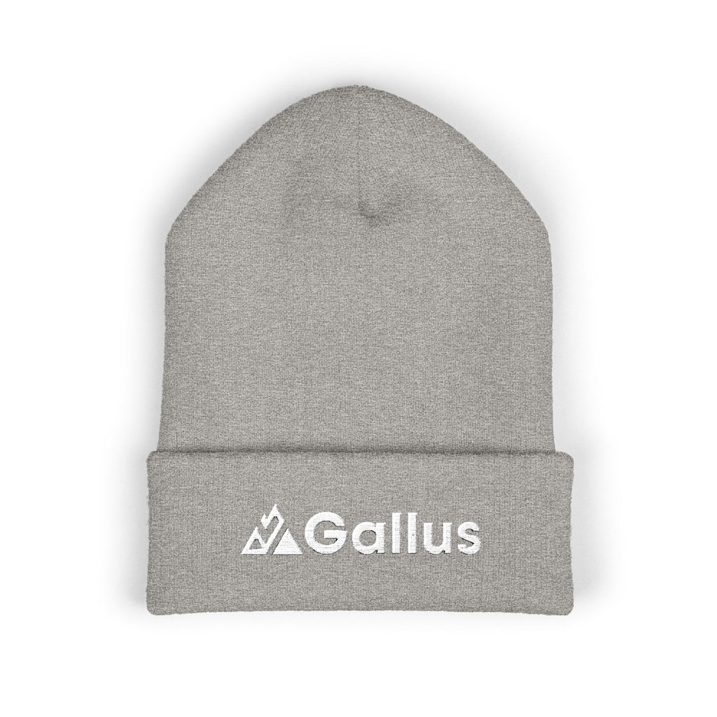 Embroidered 'Gallus' Classic Cuffed Beanie