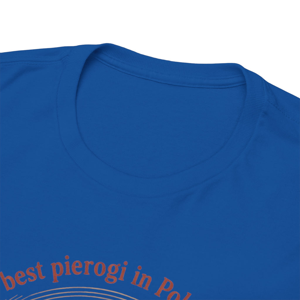 Kraków Pierogi Graphic Tee — "The best pierogi in Poland is in KRAKÓW" T-Shirt