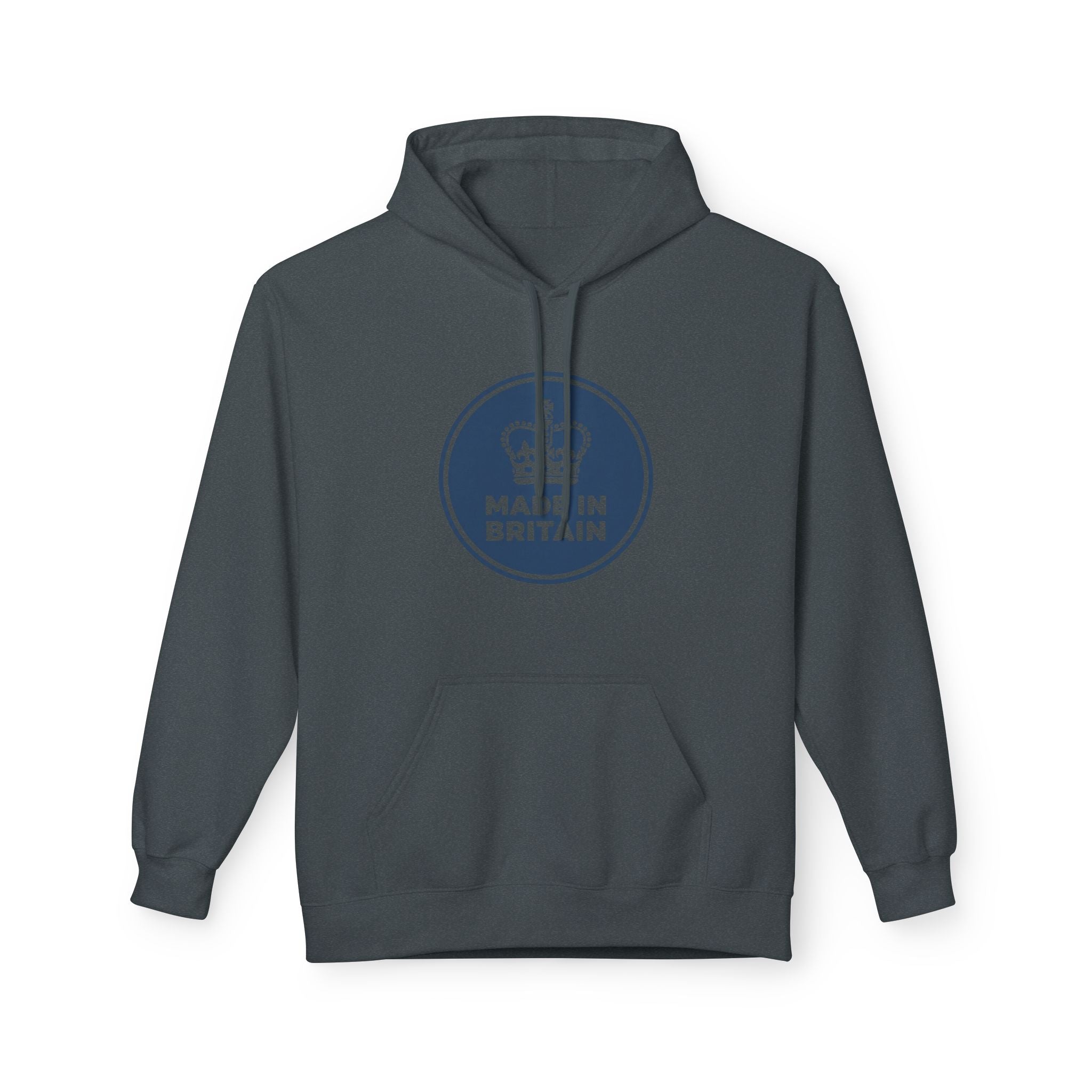 Made in Britain Hoodie – Vintage Crown Logo British Pride Pullover