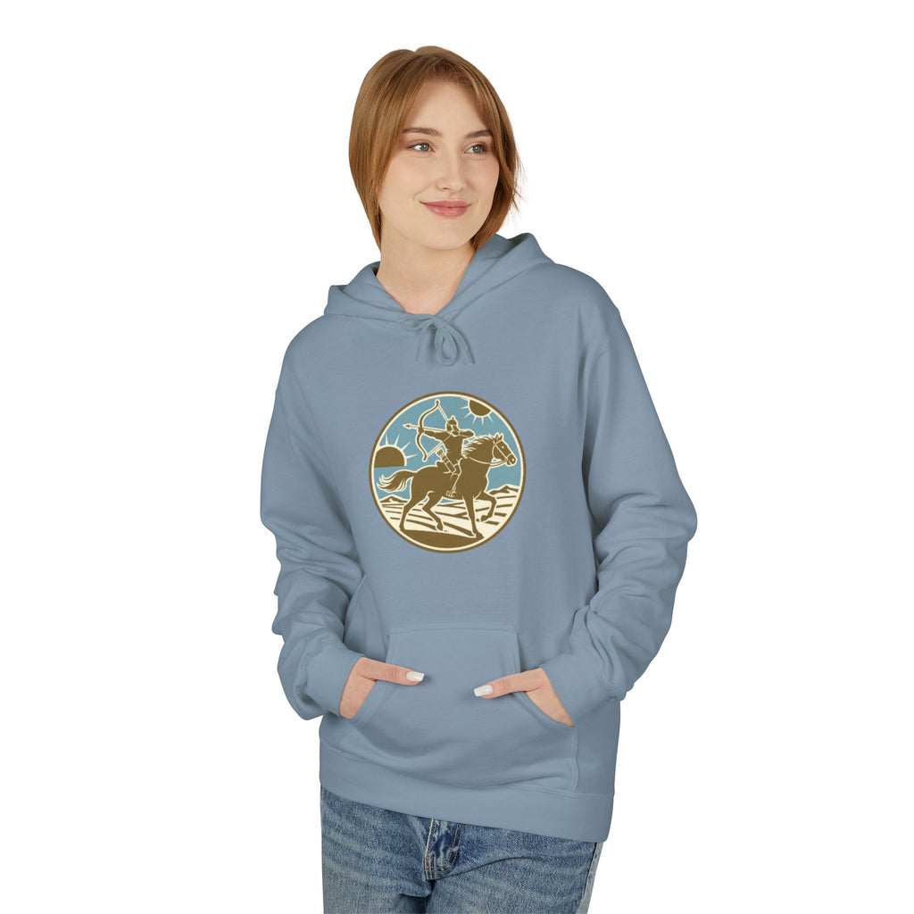 Surf Sunset Hoodie — Coastal Palm Beach Surfing Graphic Hoodie