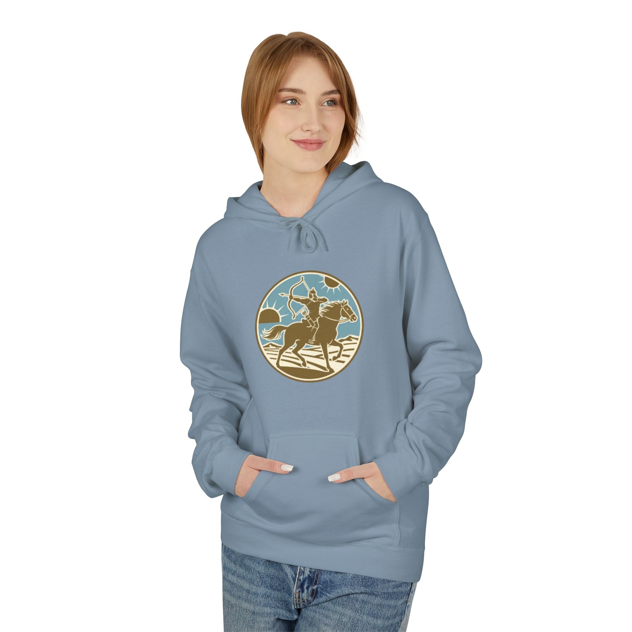 Surf Sunset Hoodie — Coastal Palm Beach Surfing Graphic Hoodie