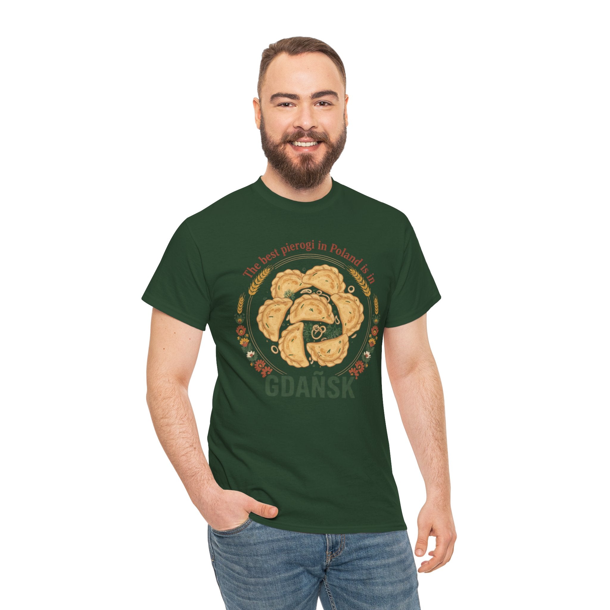 Gdańsk Pierogi T-Shirt — "The best pierogi in Poland" Travel Souvenir Tee