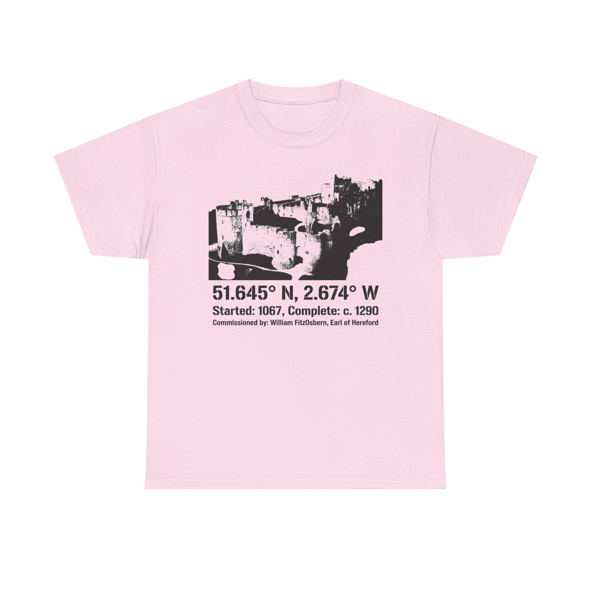 Chepstow Castle T‑Shirt — Historic Landmark Tee for Castle Lovers & Travelers
