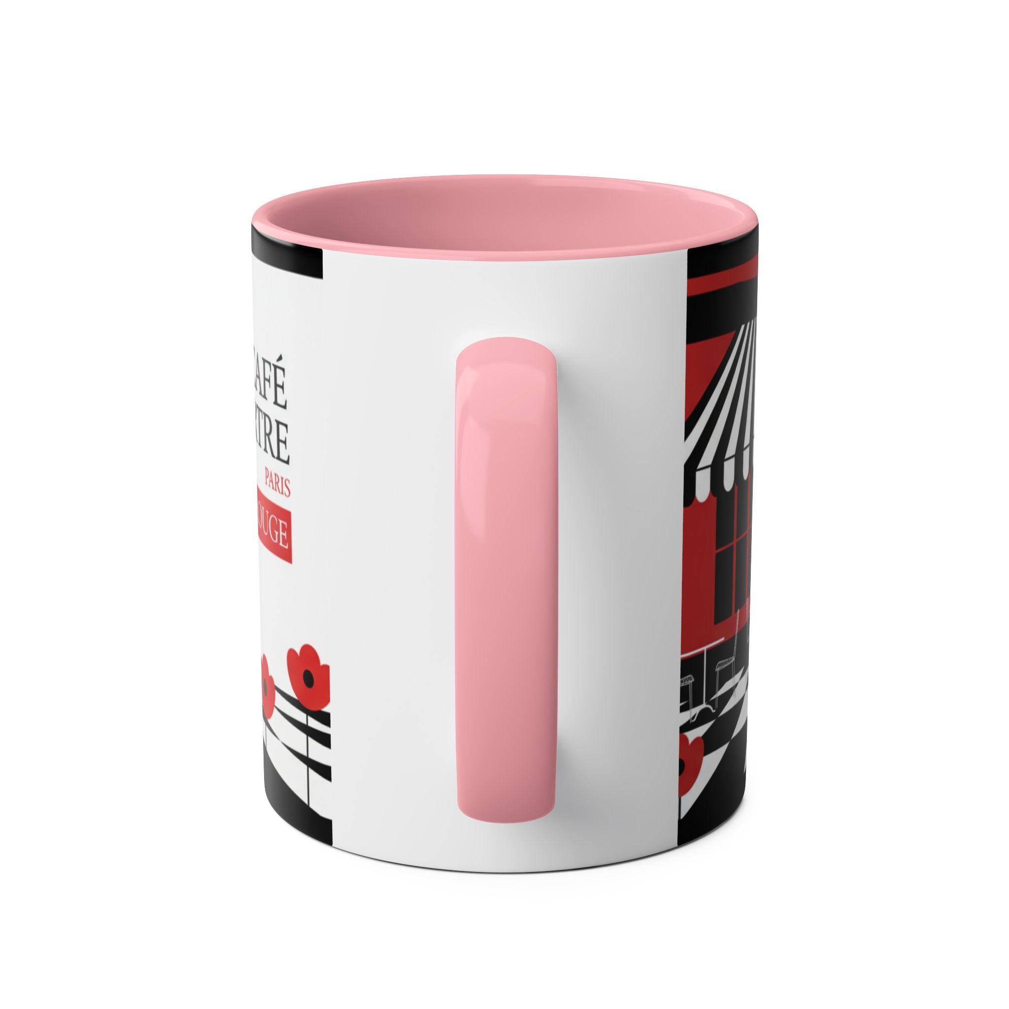 Two-Tone Coffee Mugs, 11oz