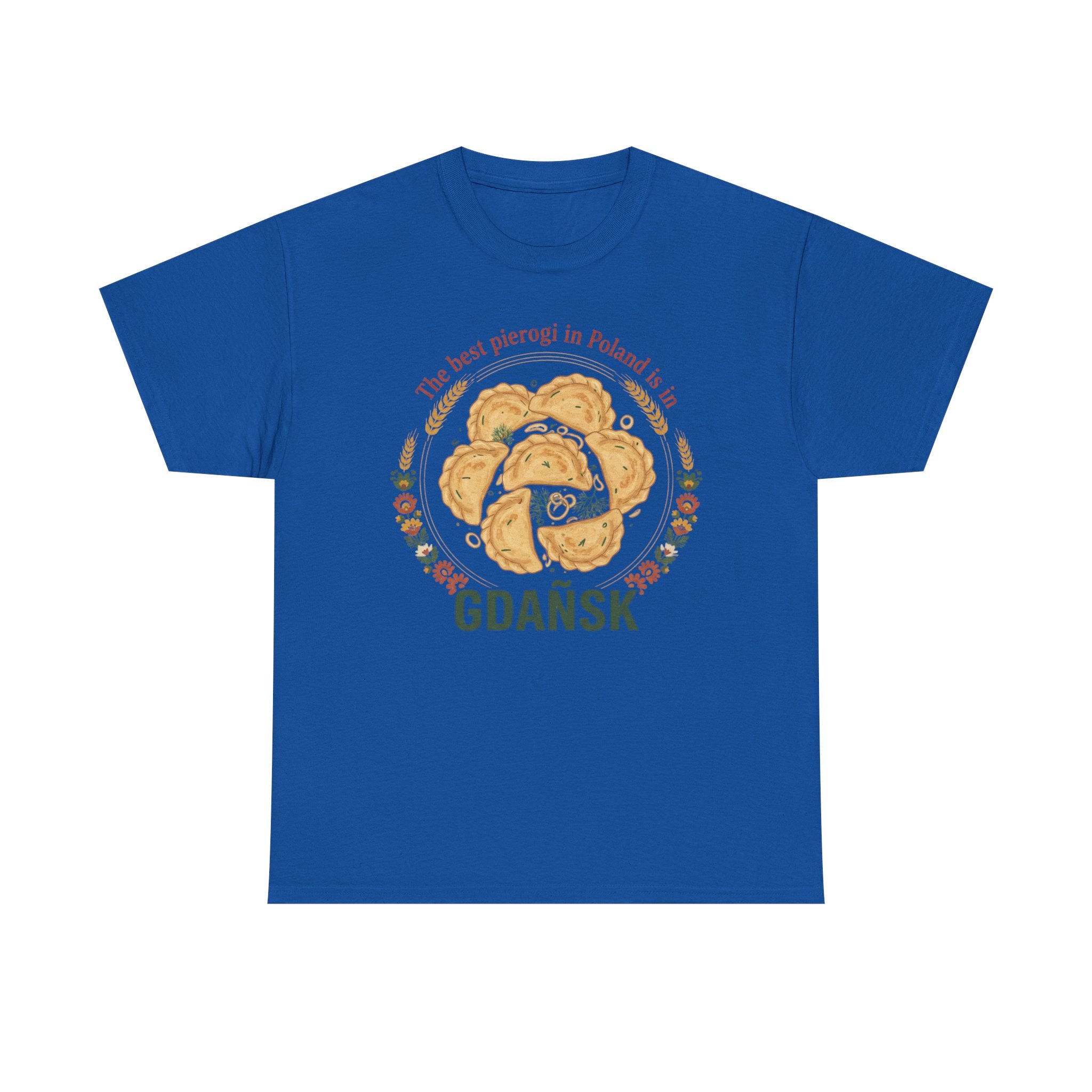 Gdańsk Pierogi T-Shirt — "The best pierogi in Poland" Travel Souvenir Tee