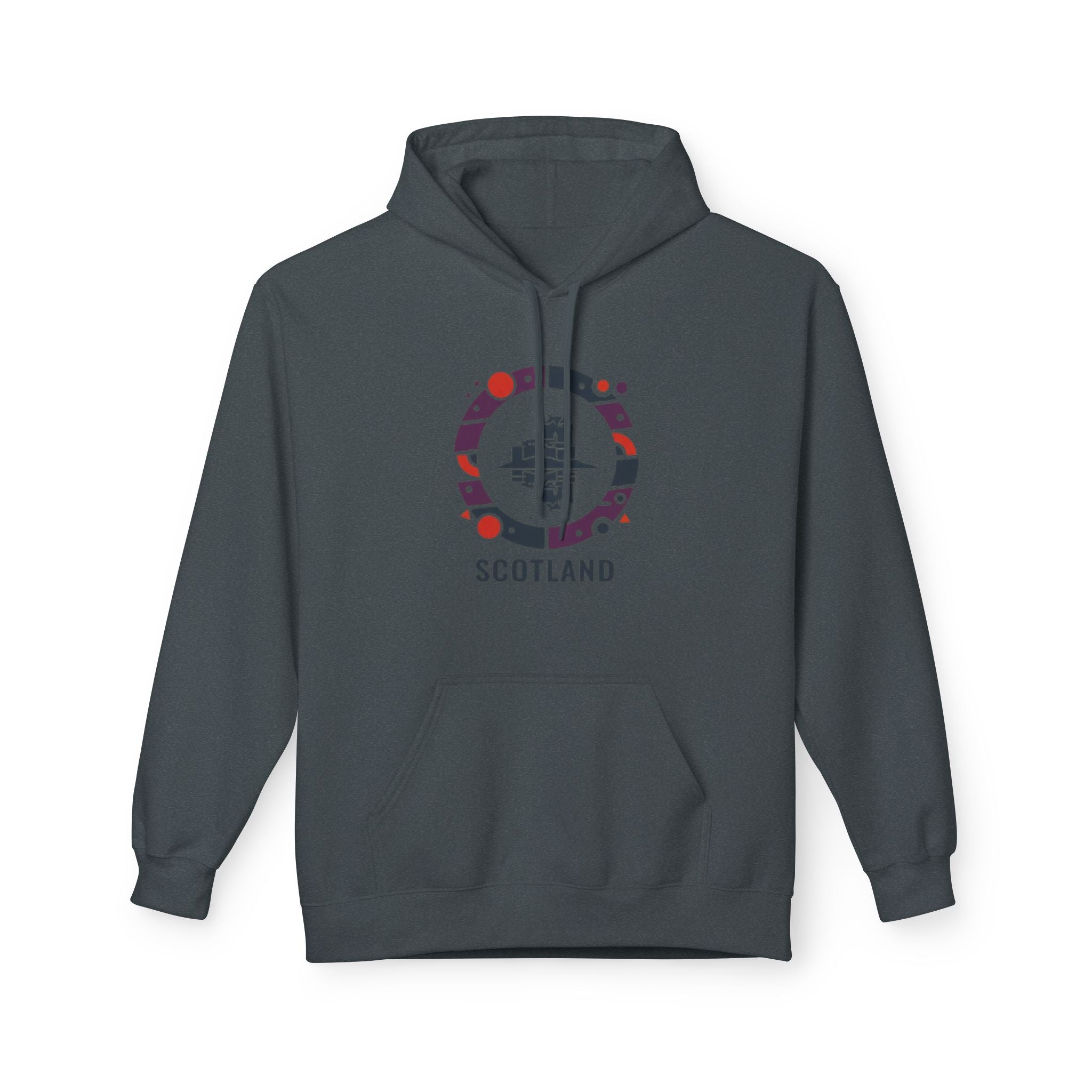 Scotland Crest Hoodie — Modern Scottish Travel Sweatshirt