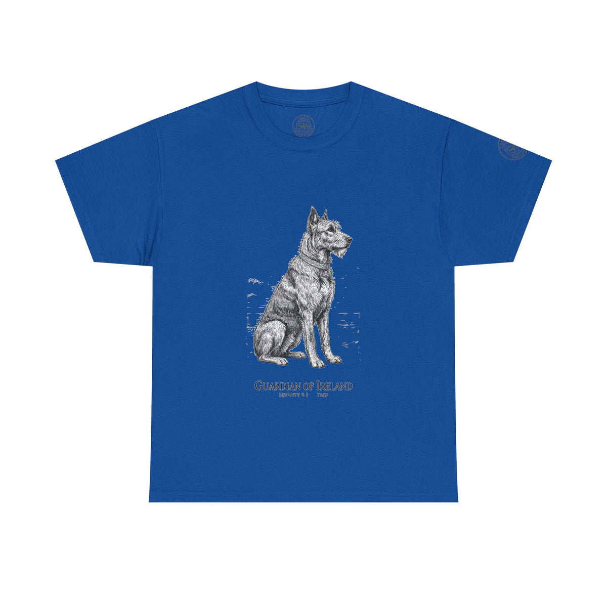 Guardian of Ireland German Shepherd T-Shirt — Irish Dog Tee — product image 10