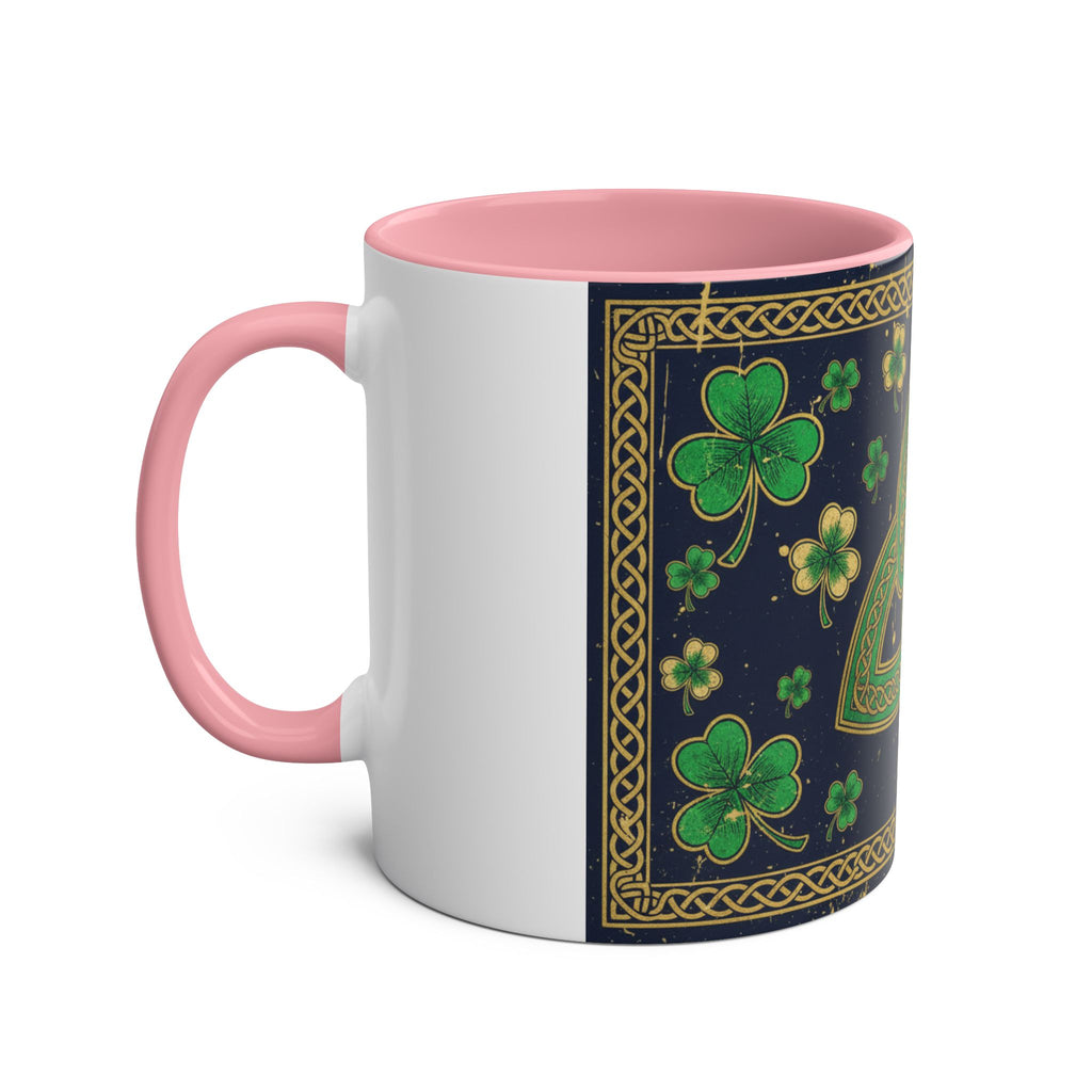 Celtic Trinity Knot Coffee Mug — Shamrock St. Patrick’s Day 11oz