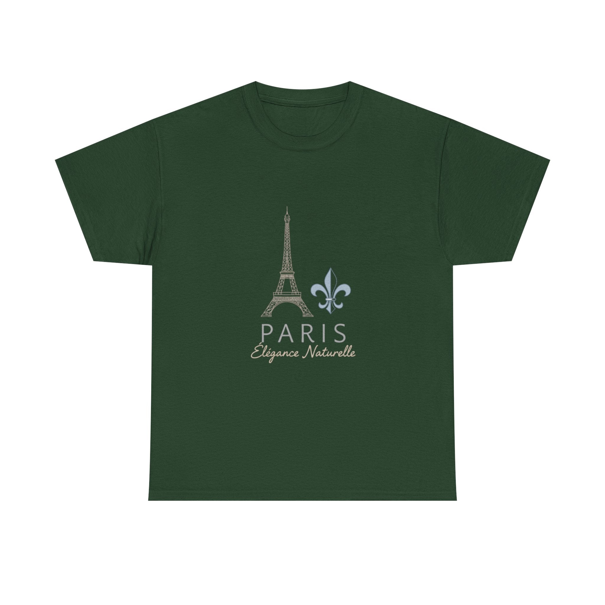 Paris Eiffel Tower Tee – 'Paris Élégance Naturelle' Graphic T-Shirt