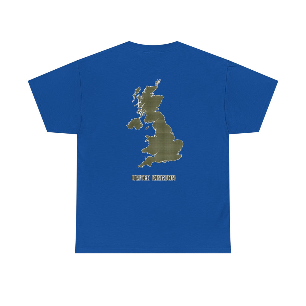 United Kingdom Map Tee — "GALLUS" Streetwear Graphic T-Shirt