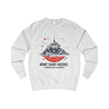 Mont Saint-Michel Graphic Sweatshirt — French Landmark Travel Crewneck