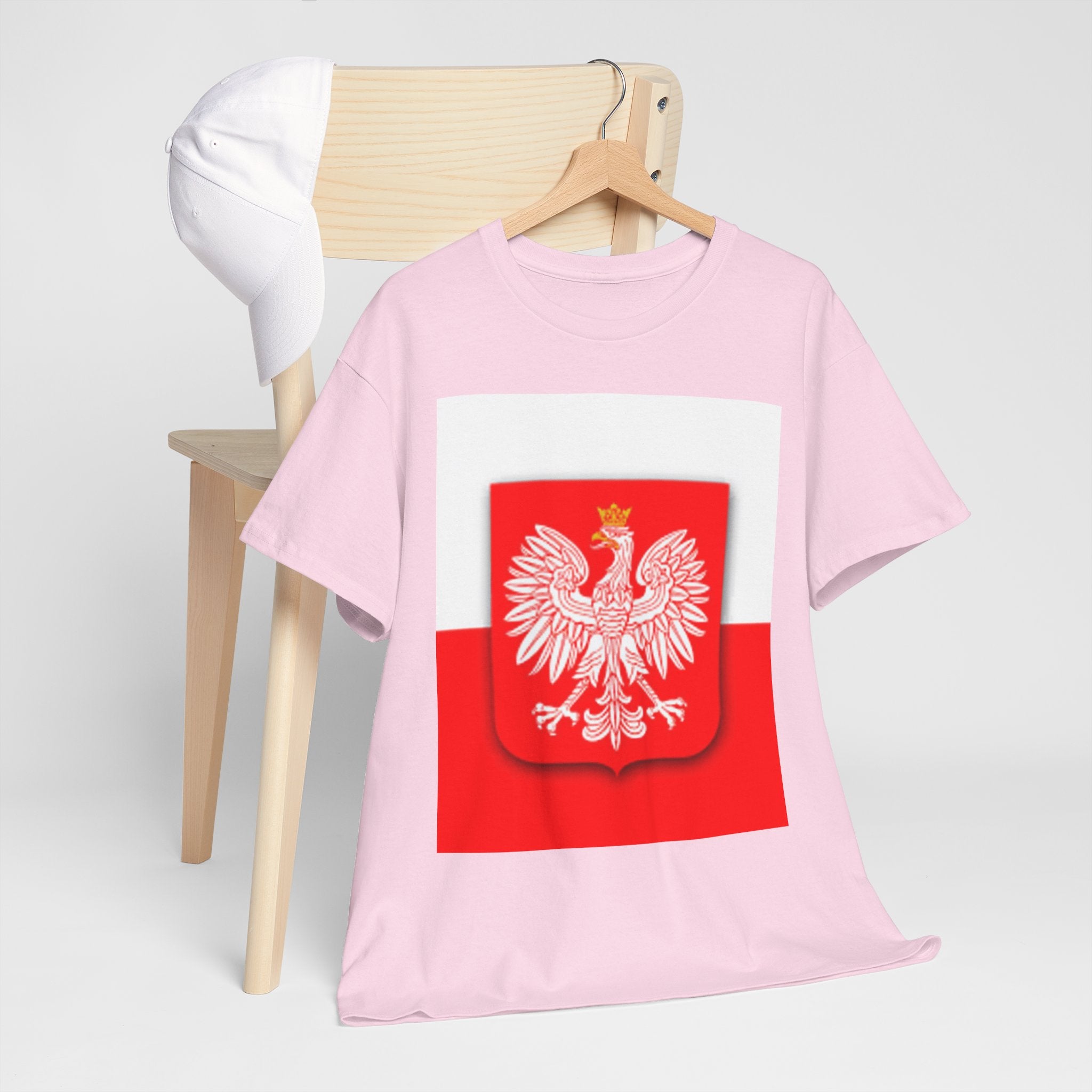 Polish White Eagle T-Shirt — Polska Coat of Arms Tee
