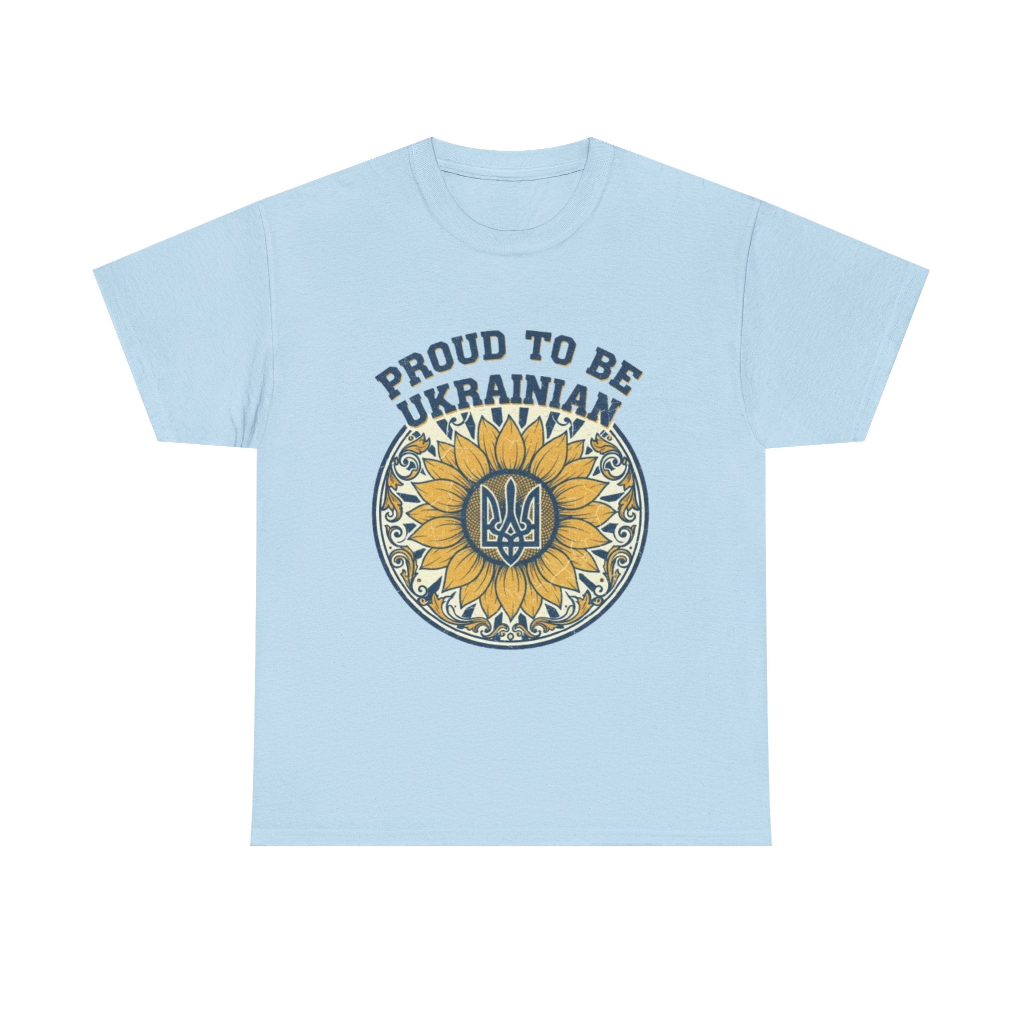 Proud to Be Ukrainian Sunflower T-Shirt