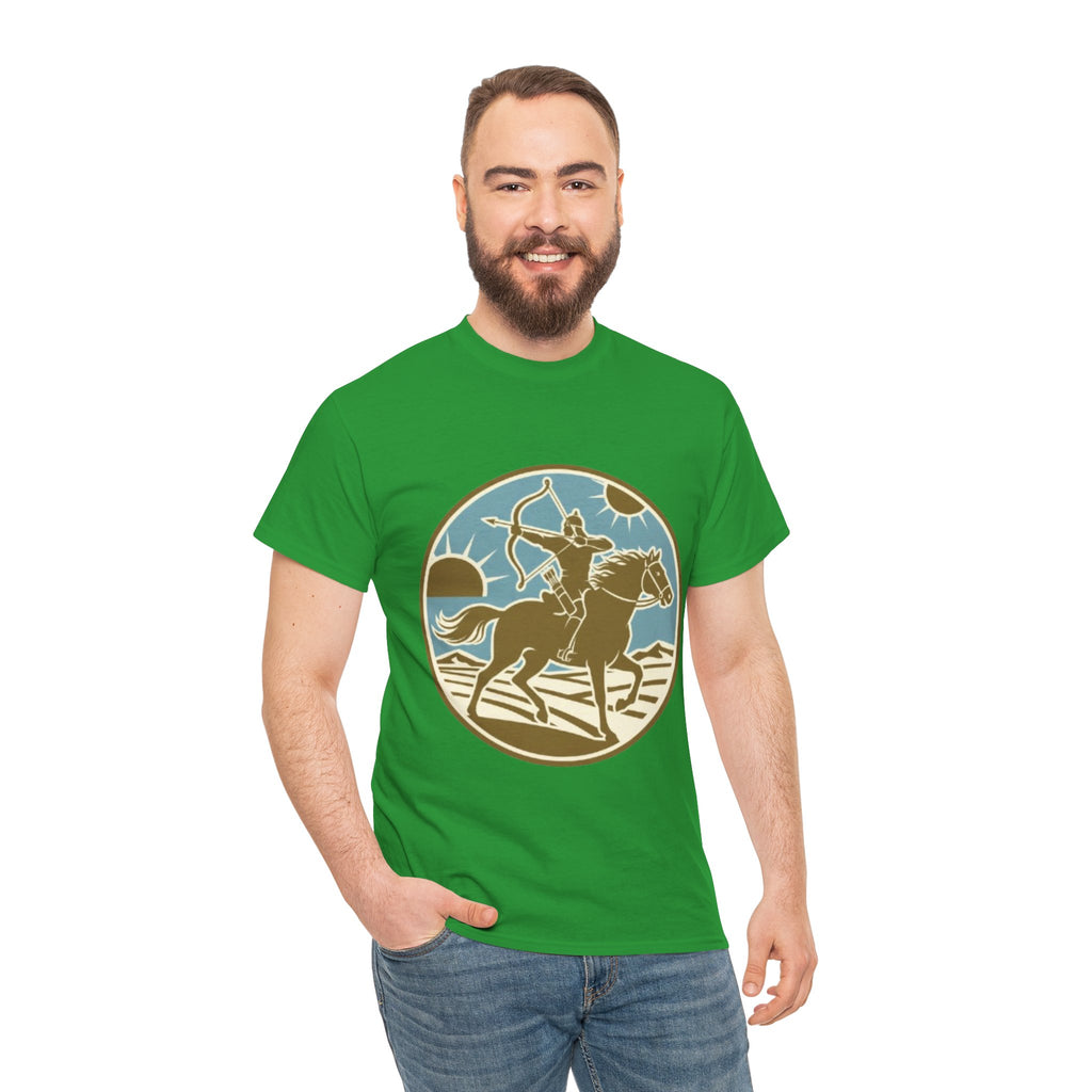 Cowboy Rodeo T‑Shirt — Western Rider Circle Graphic Tee