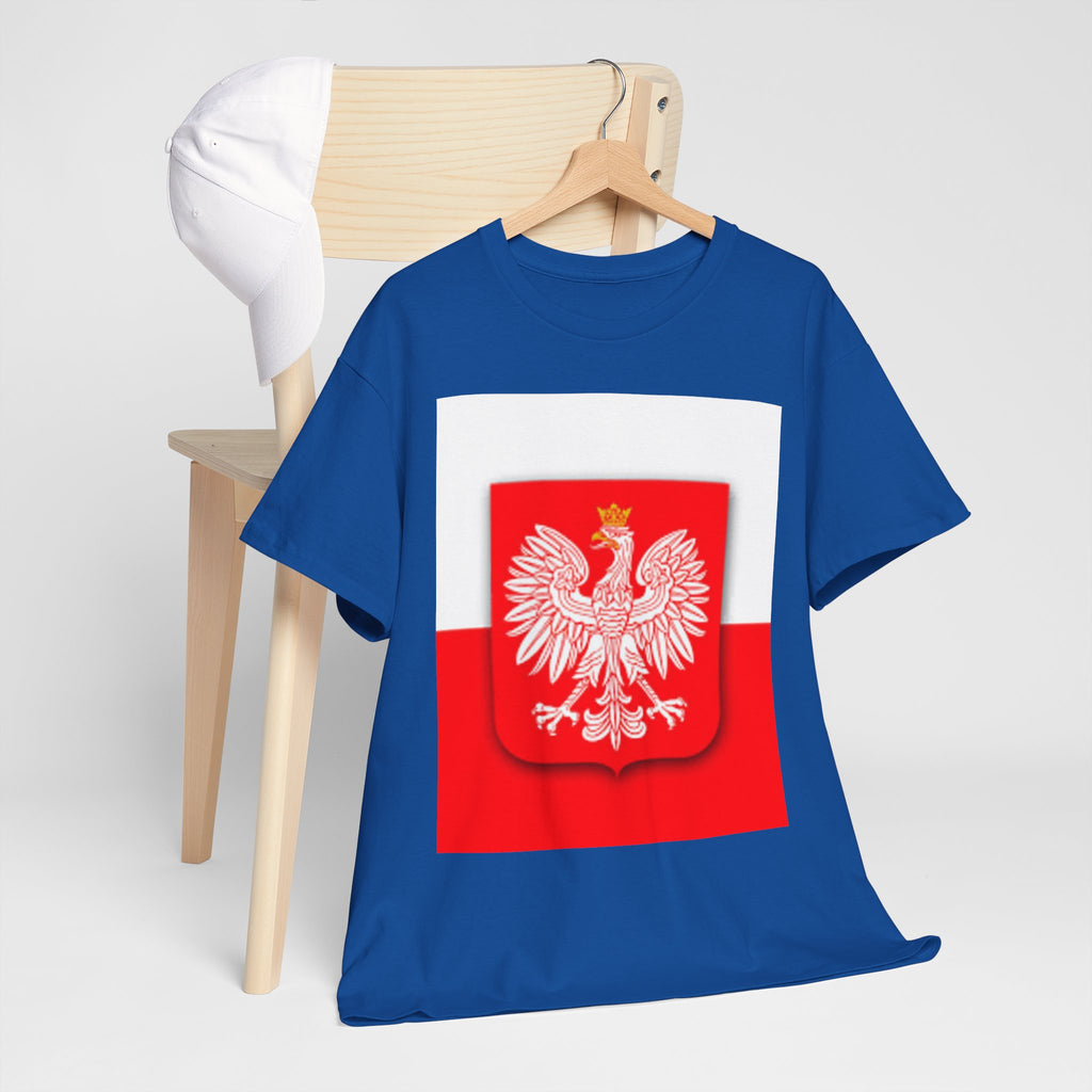 Polish White Eagle T-Shirt — Polska Coat of Arms Tee