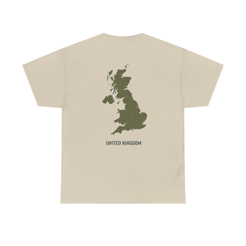 United Kingdom Map Tee — "GALLUS" Streetwear Graphic T-Shirt