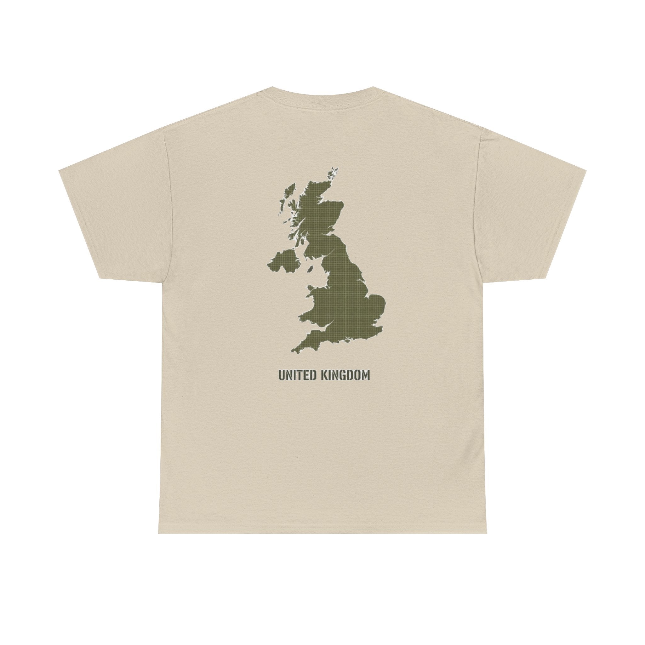 United Kingdom Map Tee — "GALLUS" Streetwear Graphic T-Shirt