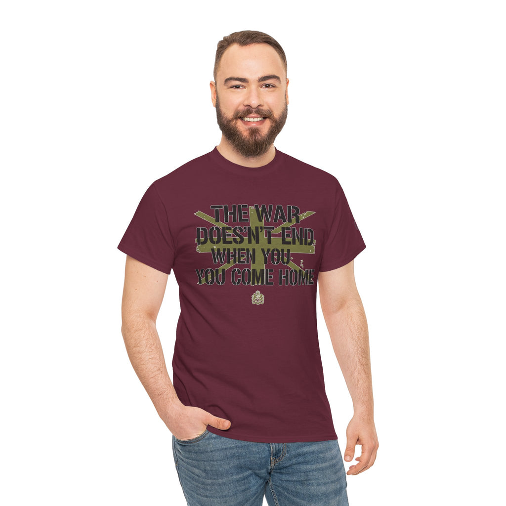 War Doesn't End PTSD Tee