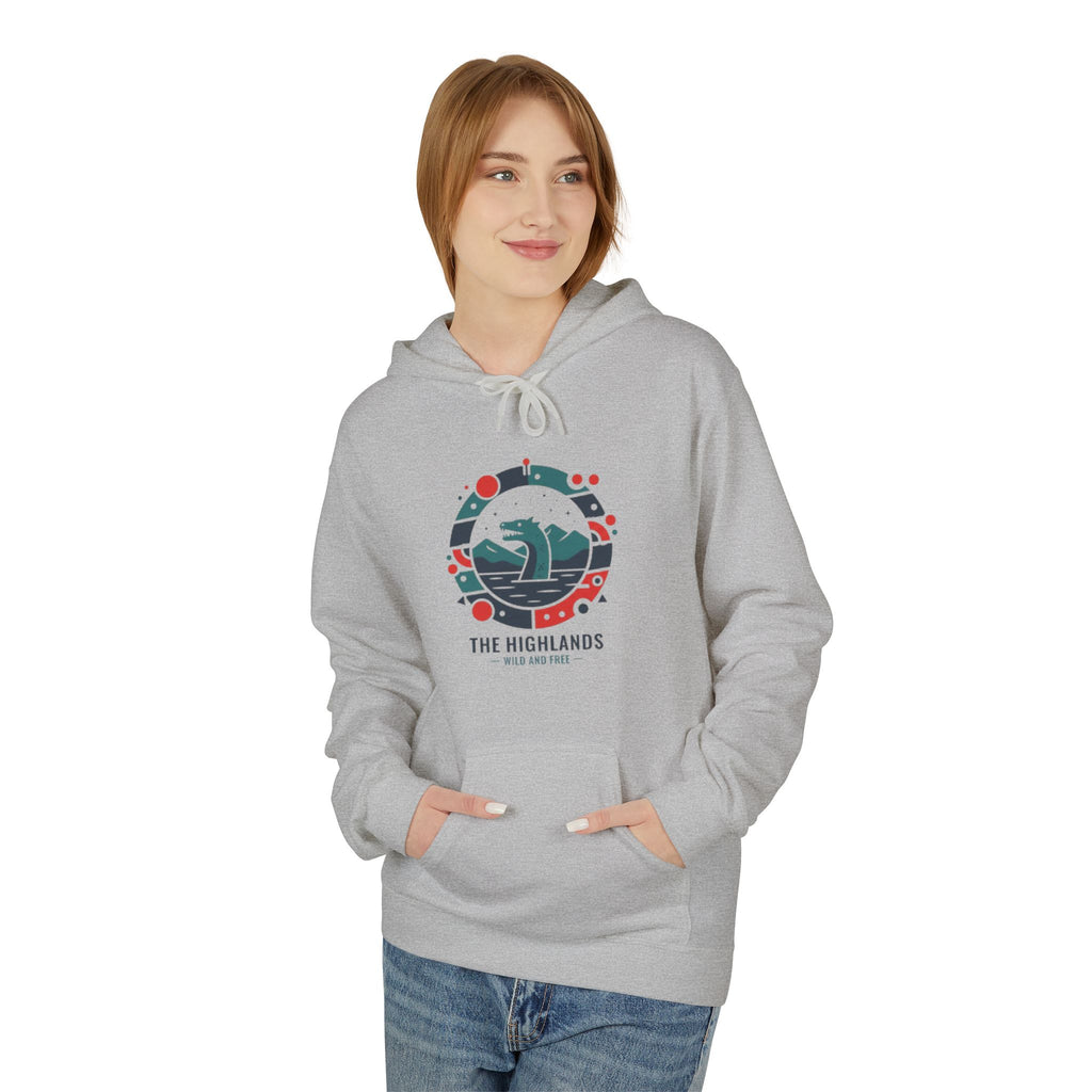 Highlands Mountain Hoodie — Scenic Retro Adventure Pullover