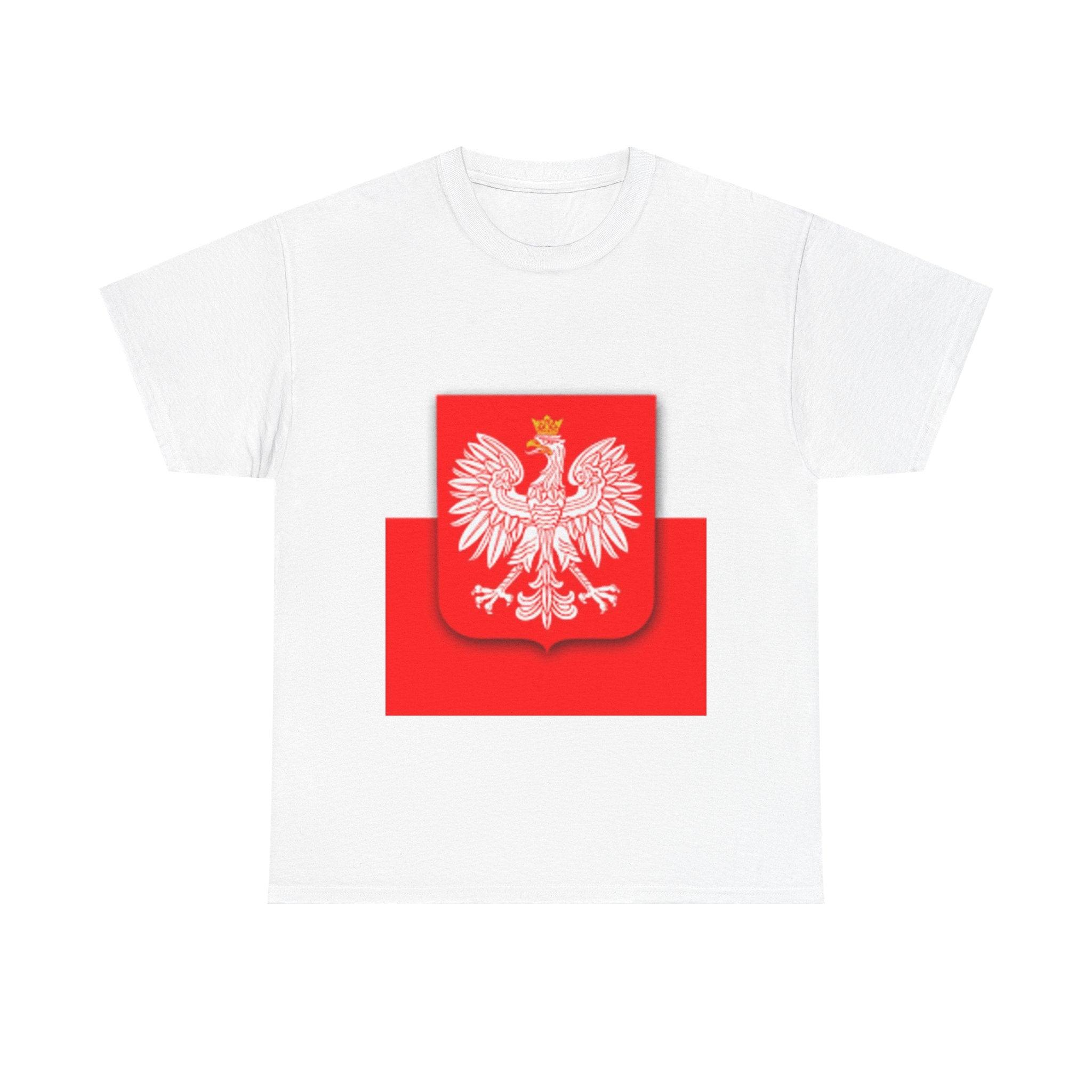 Polish White Eagle T-Shirt — Polska Coat of Arms Tee