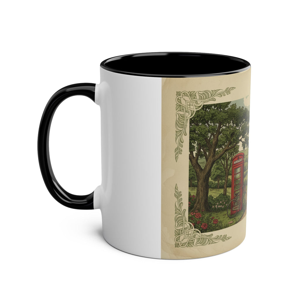 Two-Tone Coffee Mugs, 11oz