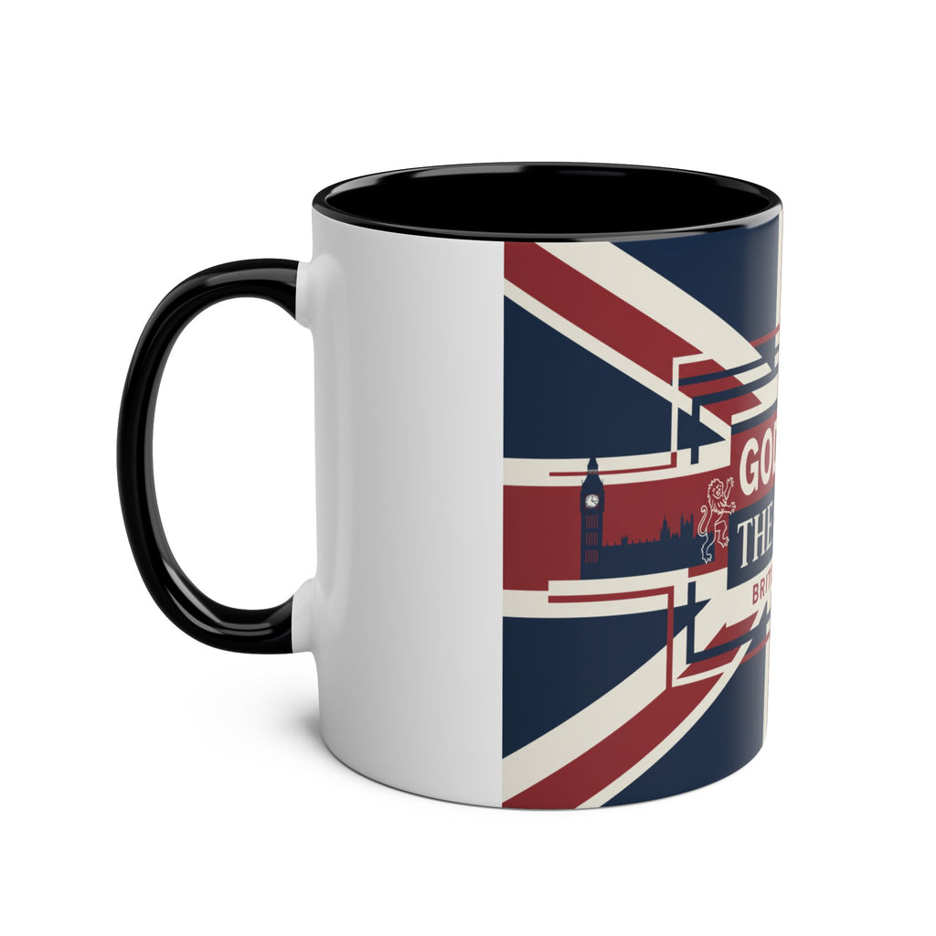 Two-Tone Coffee Mugs, 11oz