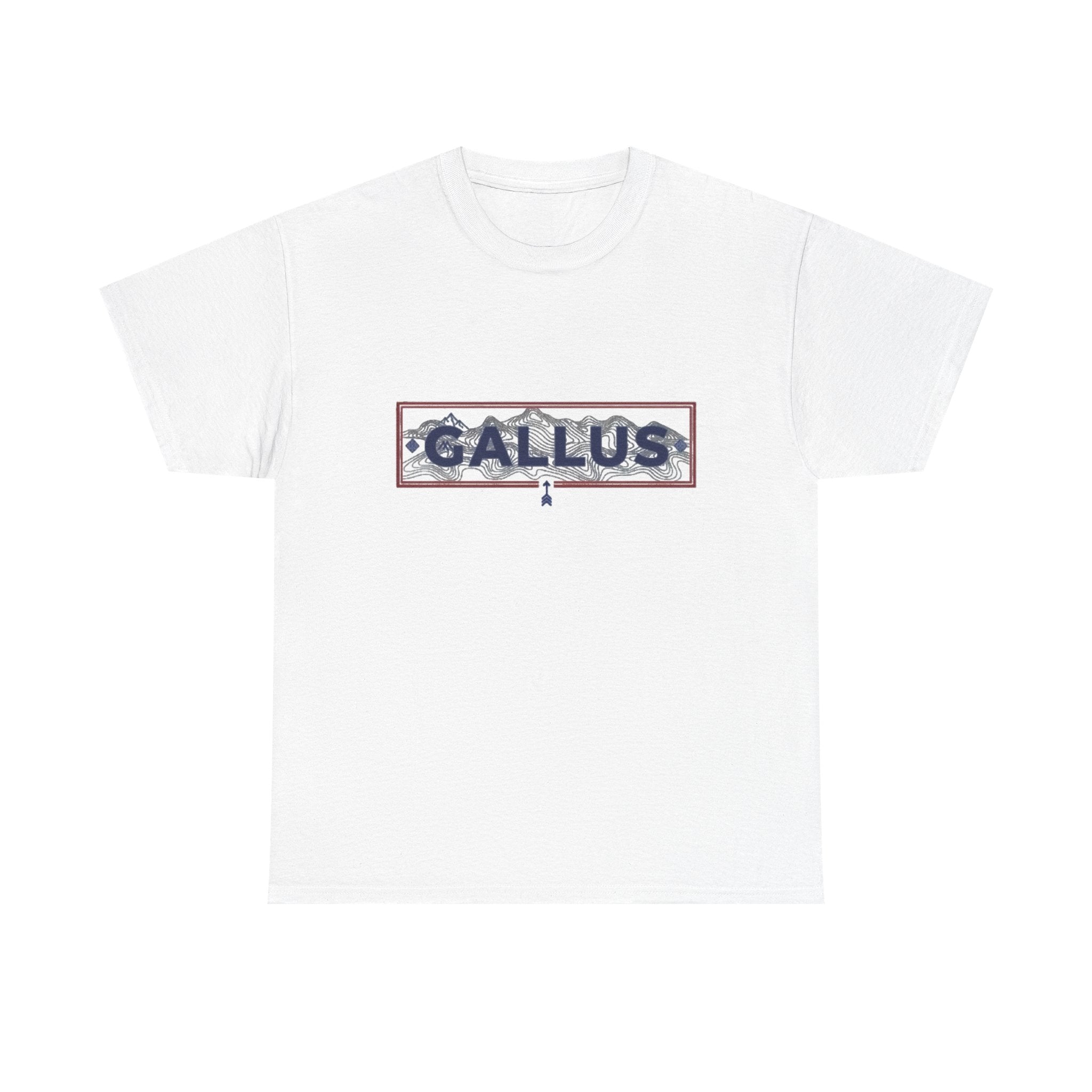 France Map Tee with "GALLUS" Chest Logo