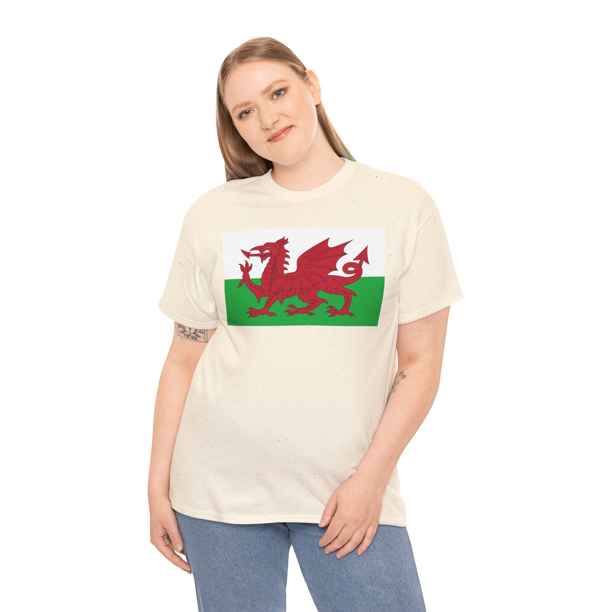 Welsh Dragon T‑Shirt — Cymru Red Dragon Flag Tee