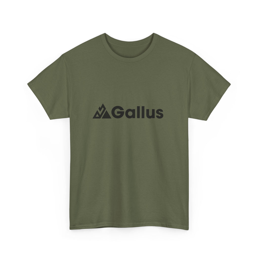 Italy Map Tee — GALLUS Logo Casual Cotton T-Shirt