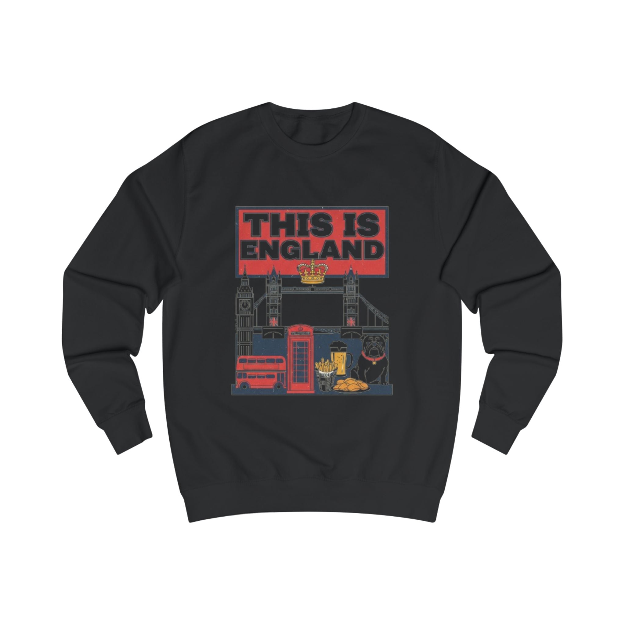 England Scene Sweatshirt — "This Is England" London Icons Pullover