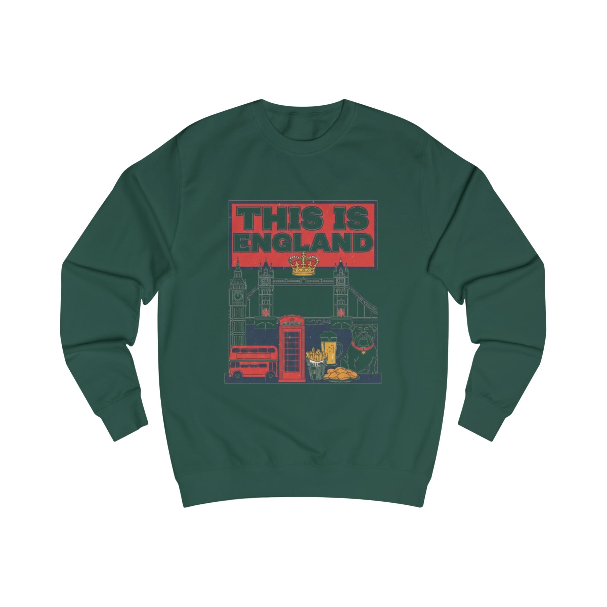 England Scene Sweatshirt — "This Is England" London Icons Pullover