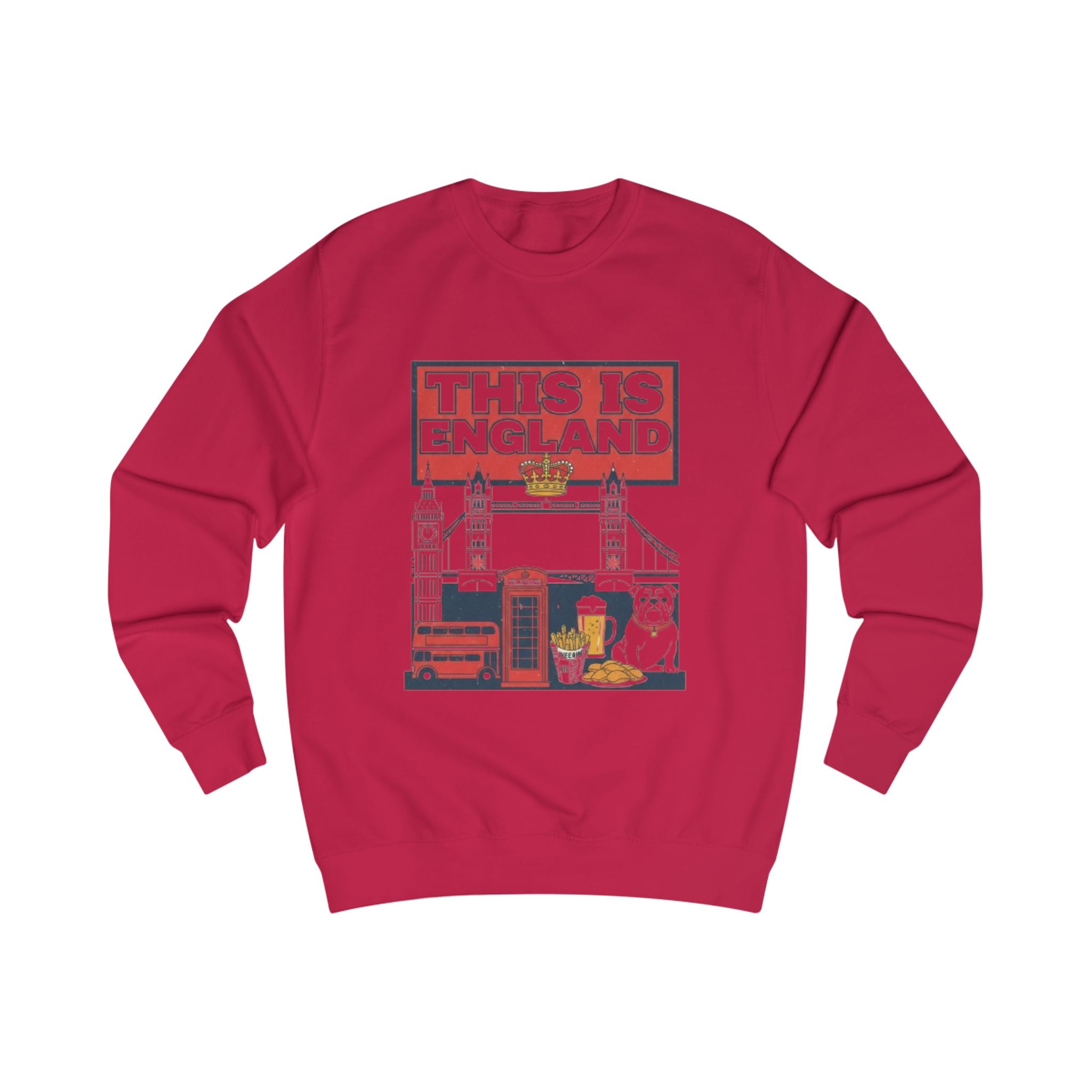 England Scene Sweatshirt — "This Is England" London Icons Pullover