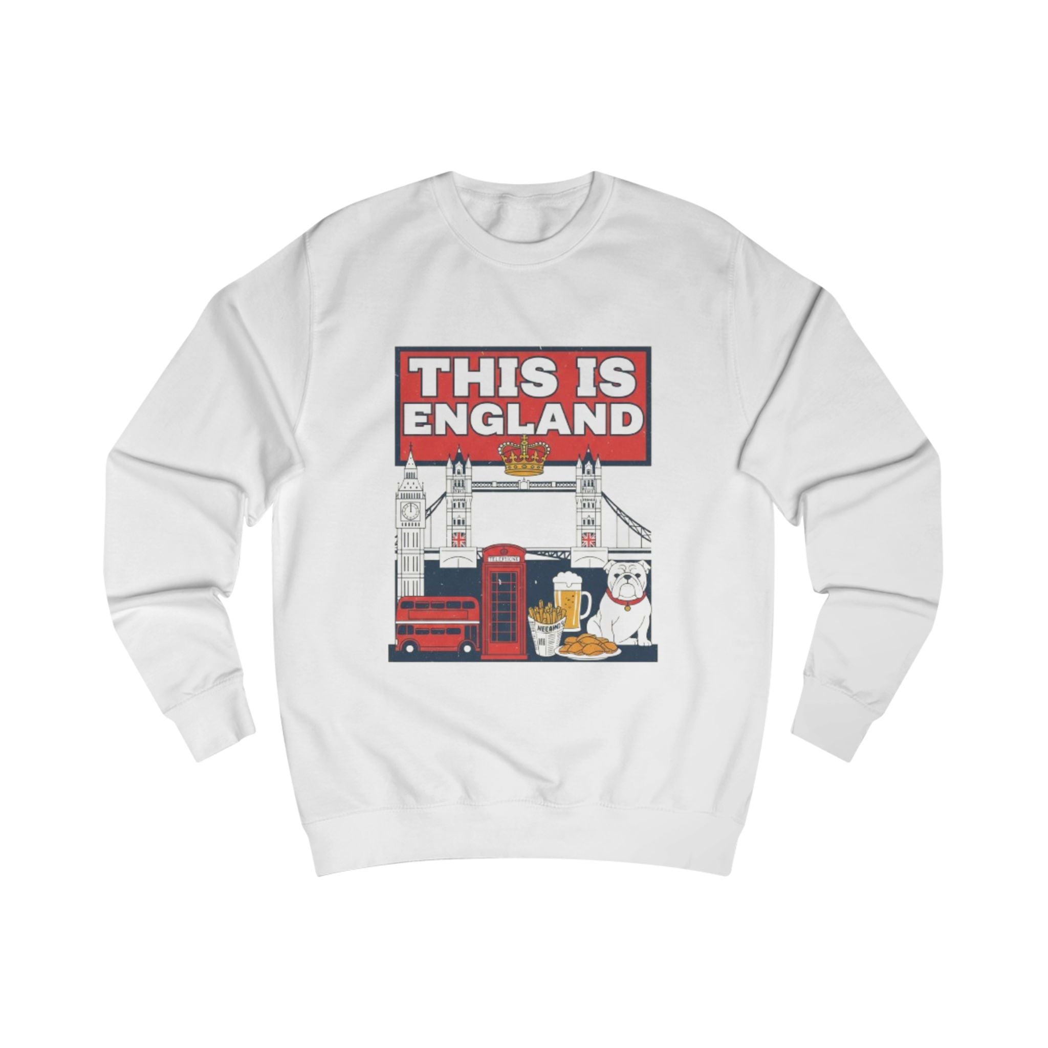 England Scene Sweatshirt — "This Is England" London Icons Pullover