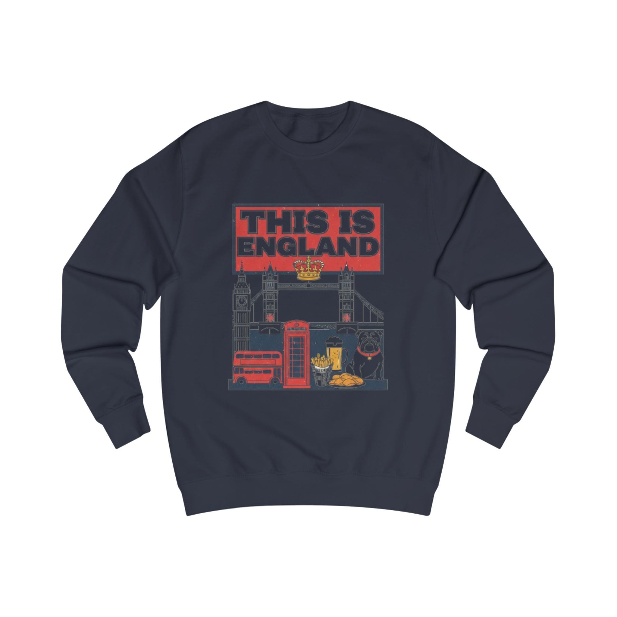 England Scene Sweatshirt — "This Is England" London Icons Pullover