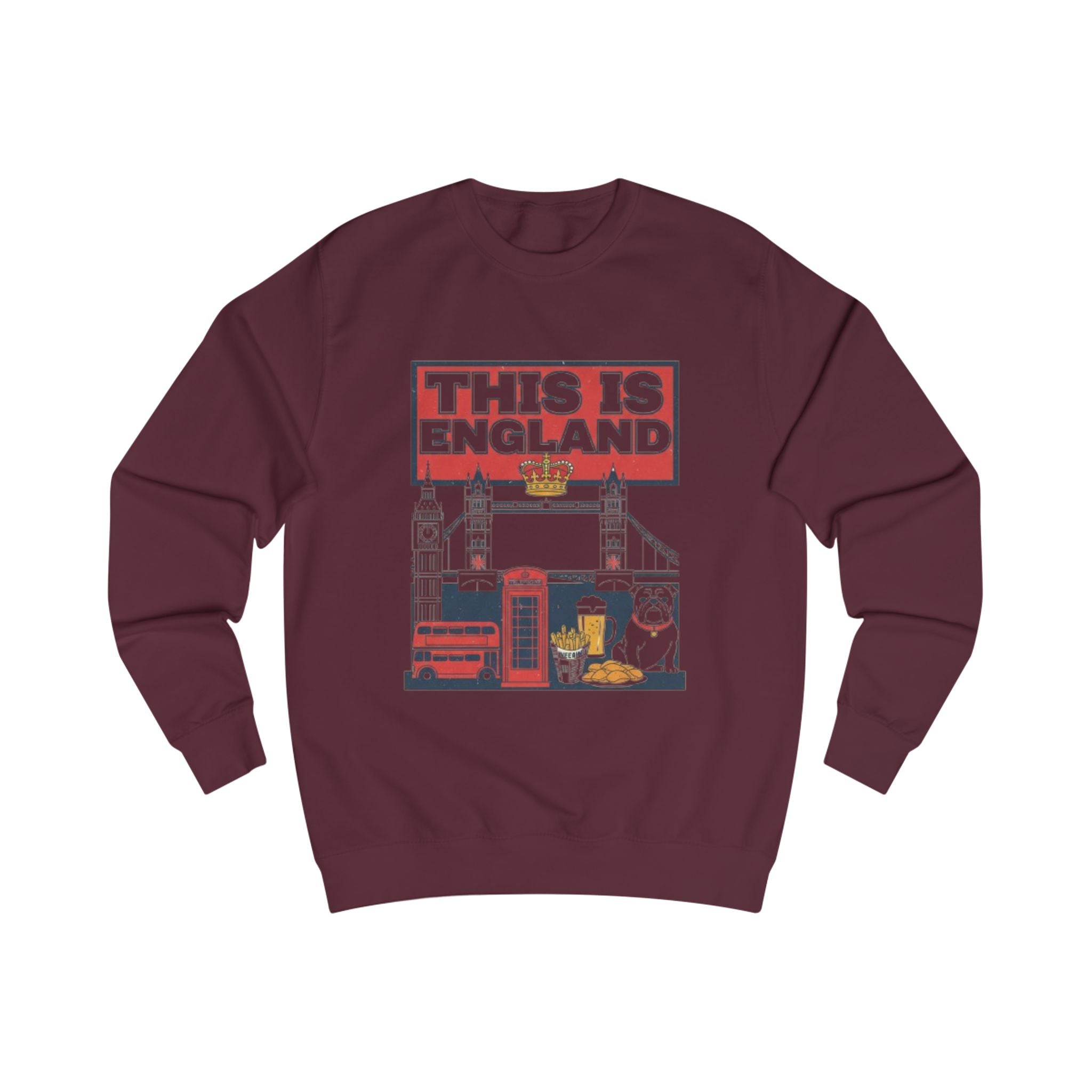 England Scene Sweatshirt — "This Is England" London Icons Pullover