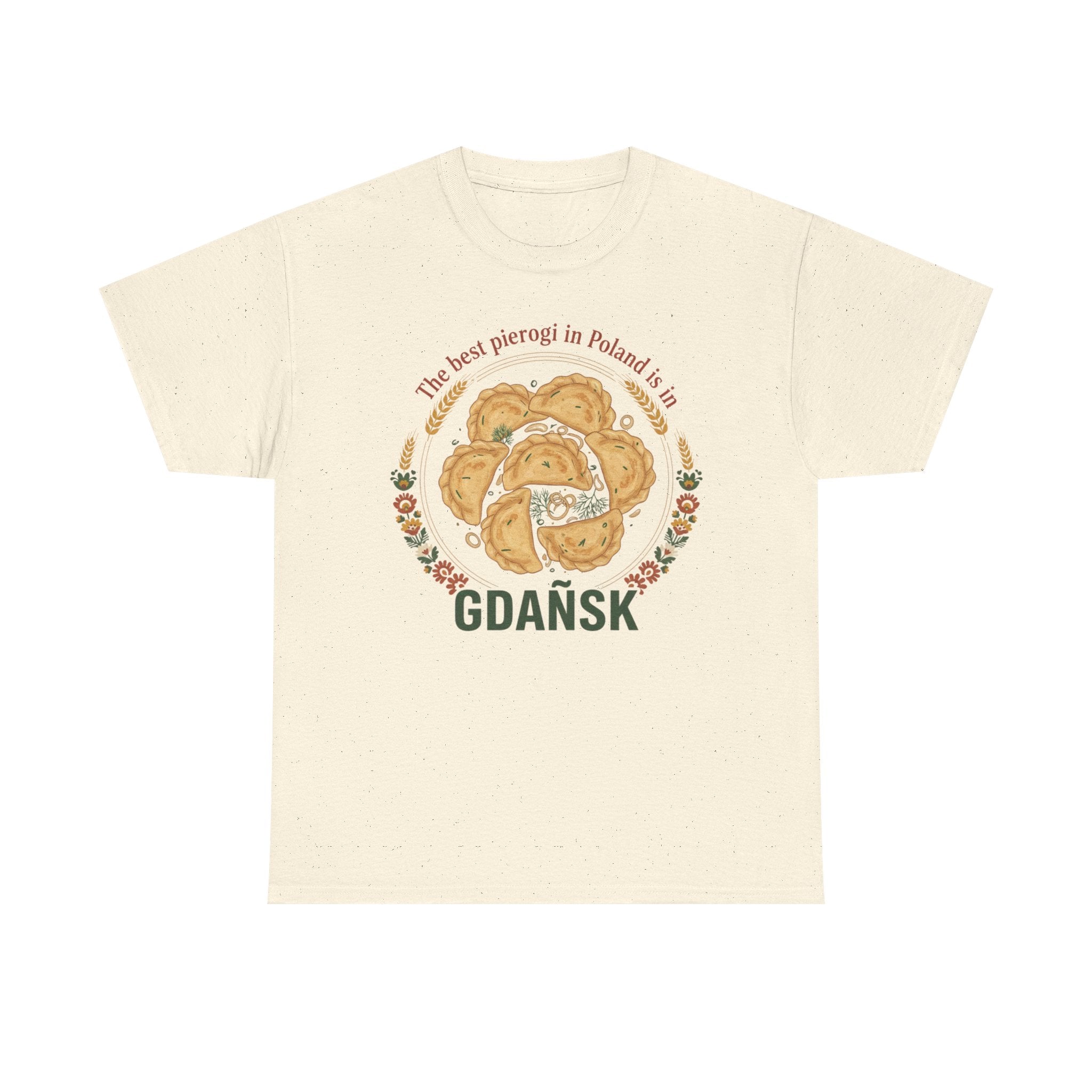 Gdańsk Pierogi T-Shirt — "The best pierogi in Poland" Travel Souvenir Tee