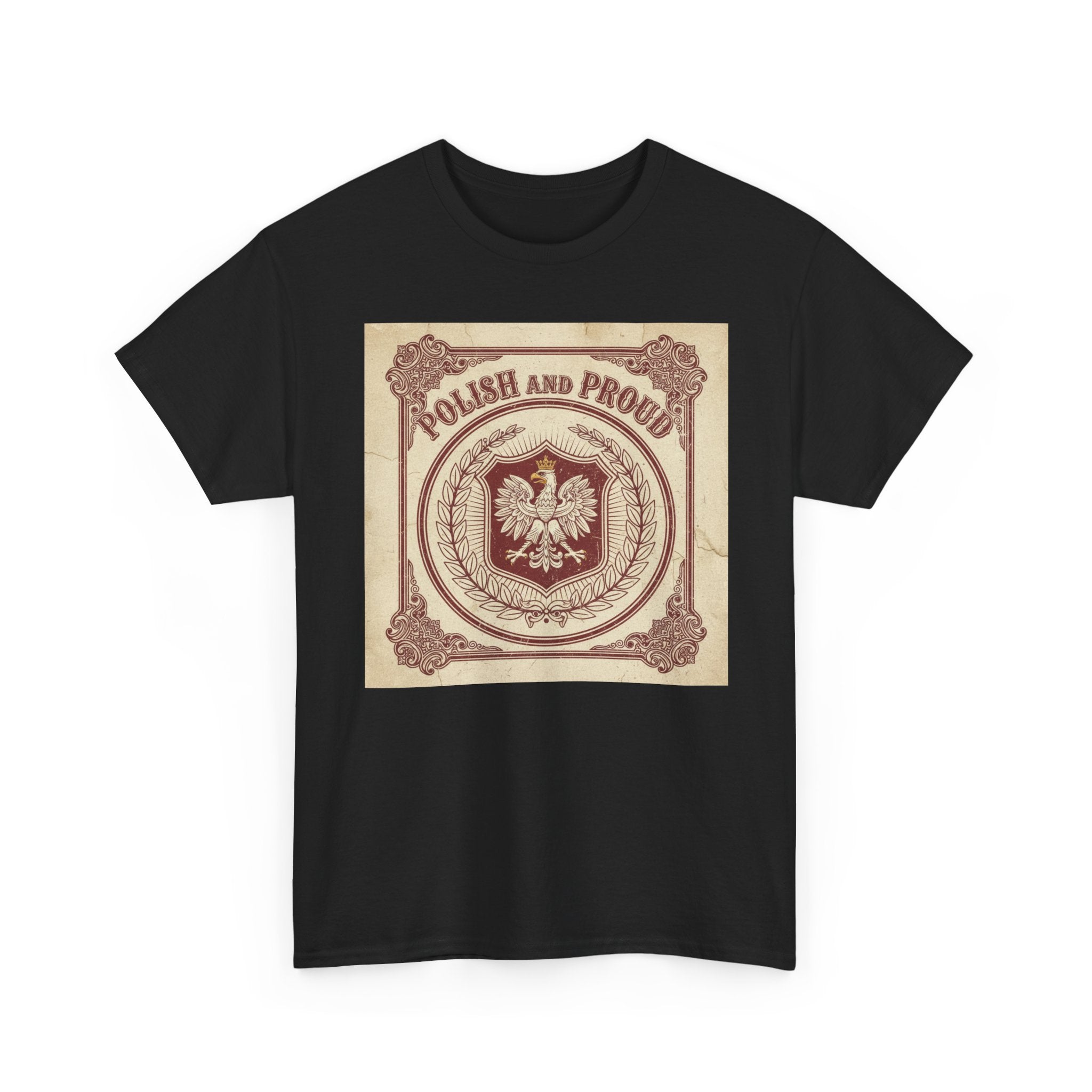 Polish and Proud T‑Shirt — Vintage Eagle Heritage Tee